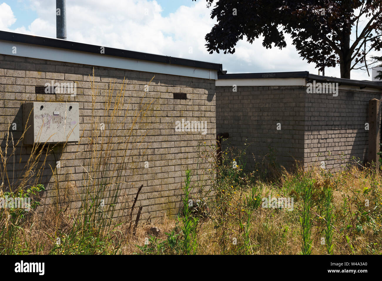 Buildings in industrial estate in south west London Stock Photo