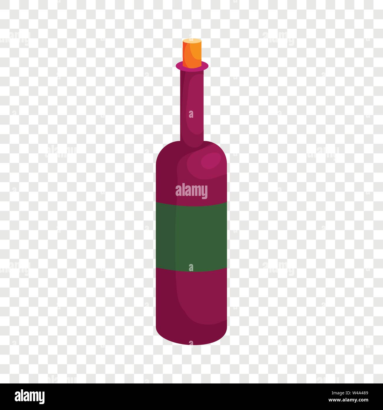 Wine icon, cartoon style Stock Vector Image & Art - Alamy