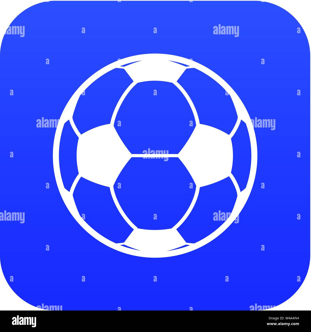Football icon, simple black style Stock Vector Image & Art - Alamy