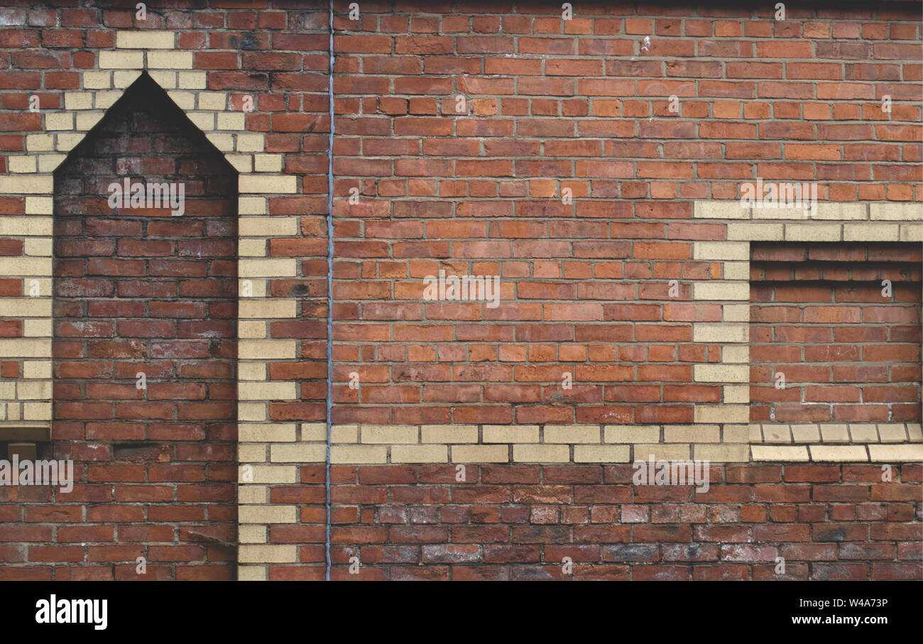 Red brick stone wall hi-res stock photography and images - Alamy