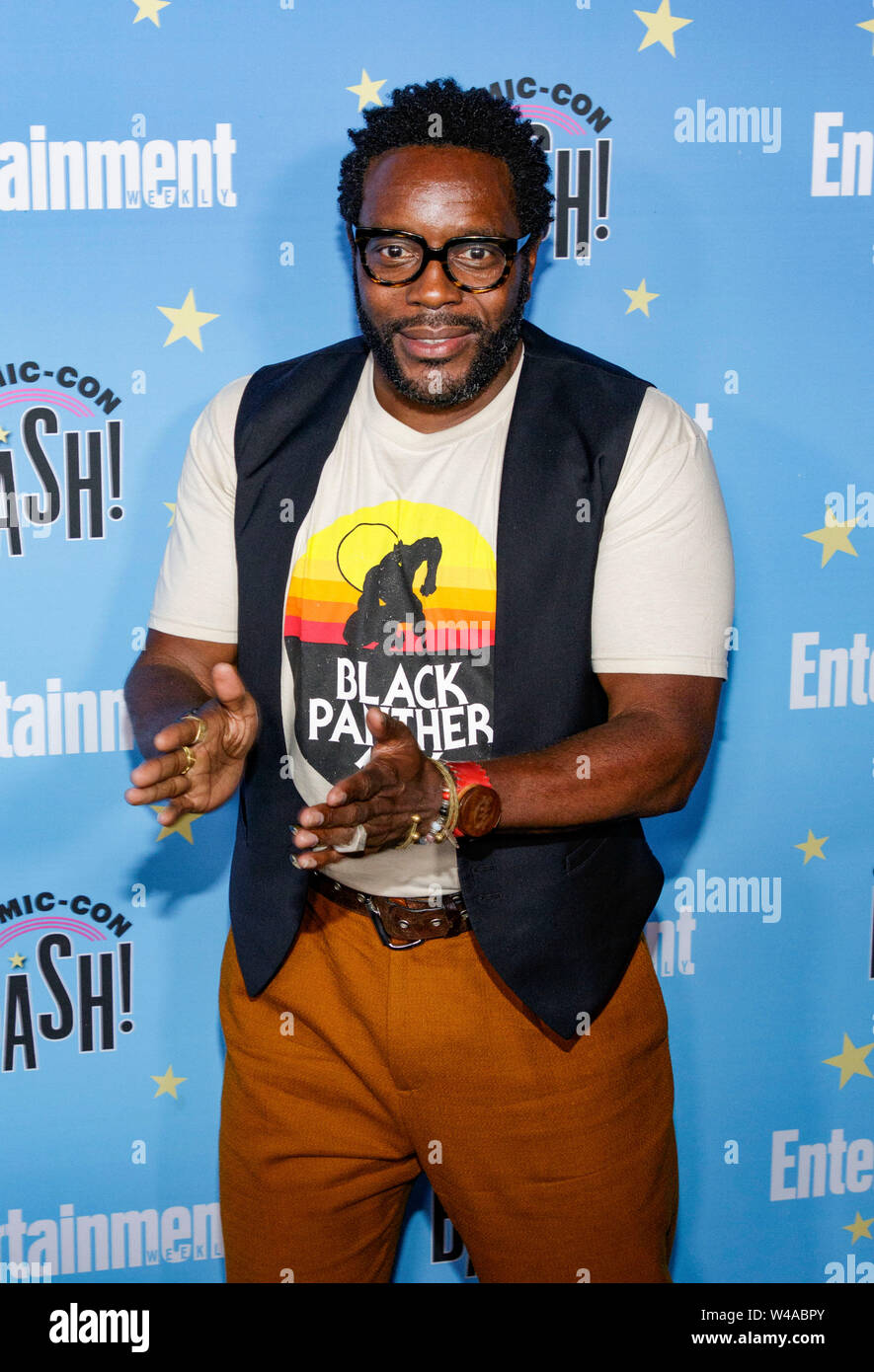 SAN DIEGO, CA - JULY 20: Chad Coleman attends the Entertainment Weekly ...