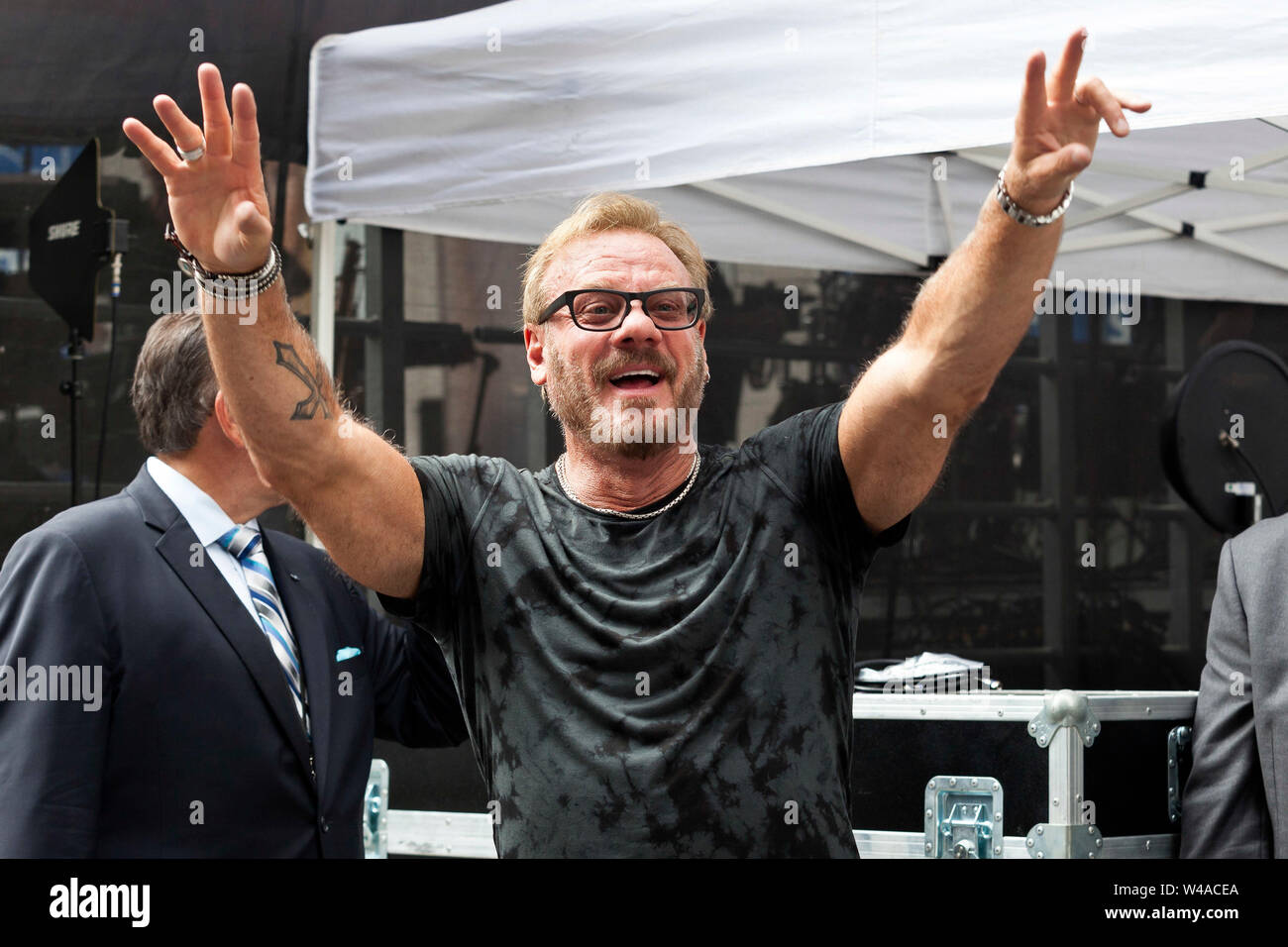 Phil Vassar live at FOX & Friends All American Concert Series in front of FOX Studios. New York, 19.07.2019 | usage worldwide Stock Photo