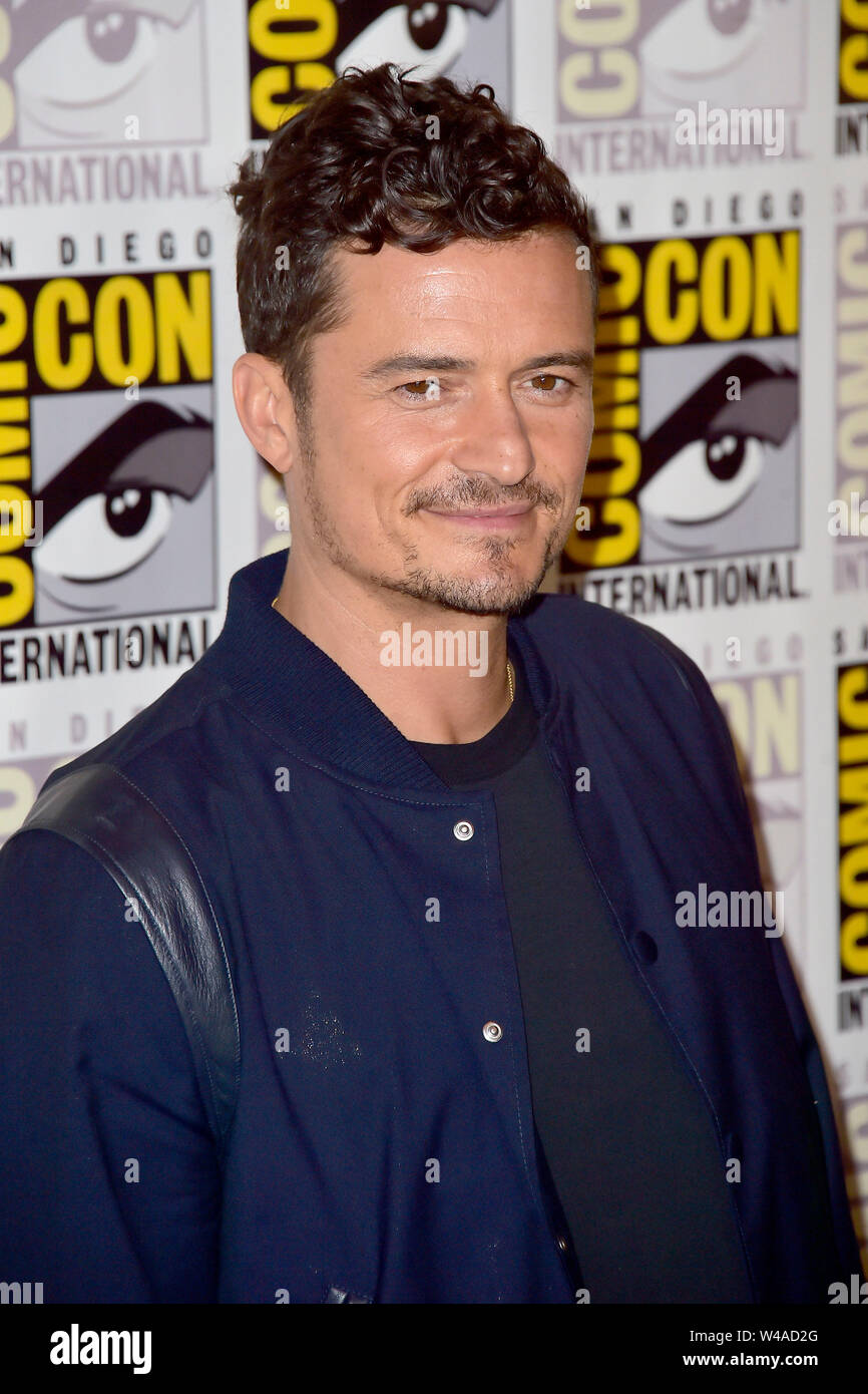 Orlando Bloom at the Photocall for the Amazon Prime Video TV series 'Carnival Row' at the San