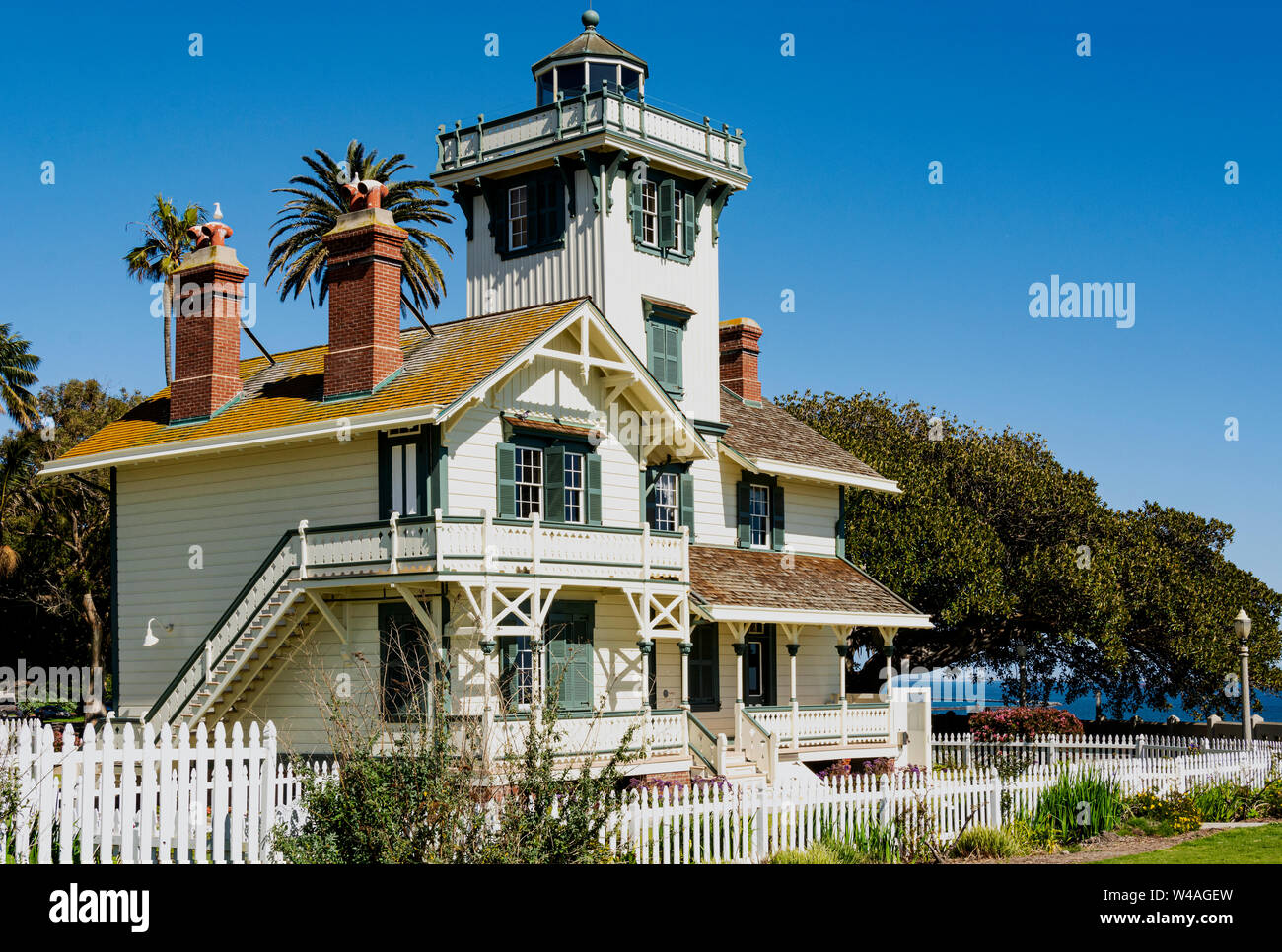 Point fermin lighthouse historic site and museum hires stock