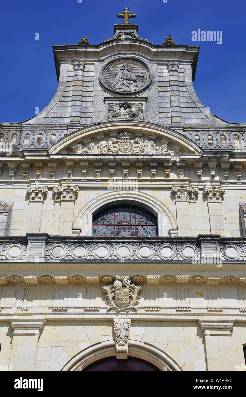 Abbey, Saint-Florent-le-Vieil, France, Europe Stock Photo