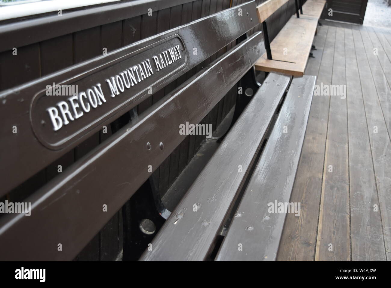 Brecon Mountain Railway Stock Photo