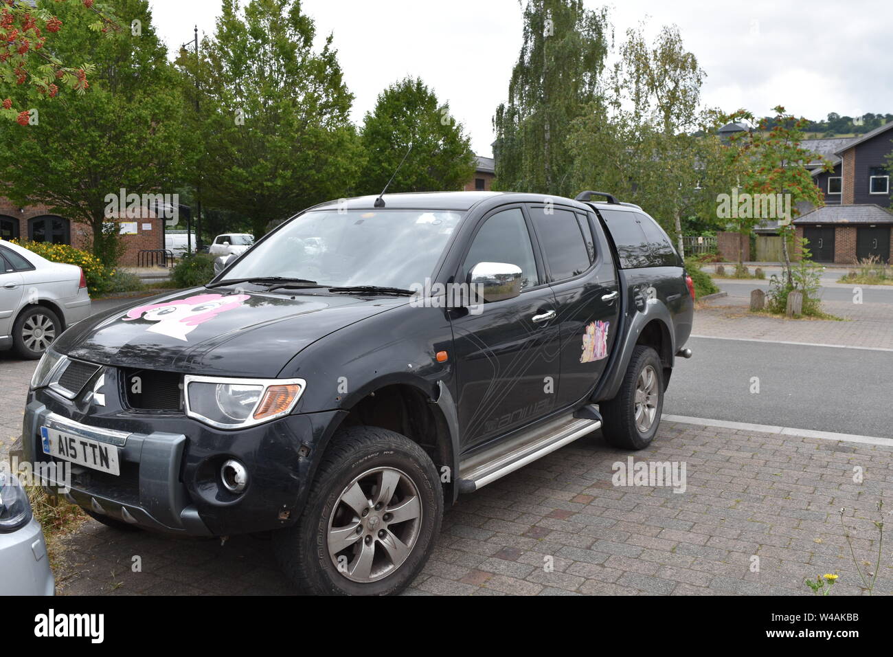My little pony car sticker Stock Photo - Alamy
