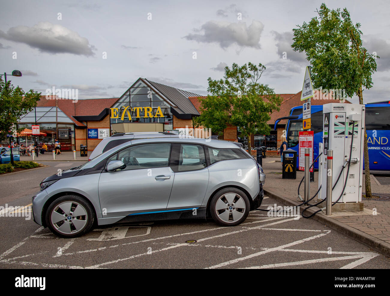 Images of Cambridge Service Station on the A14 trunk road in