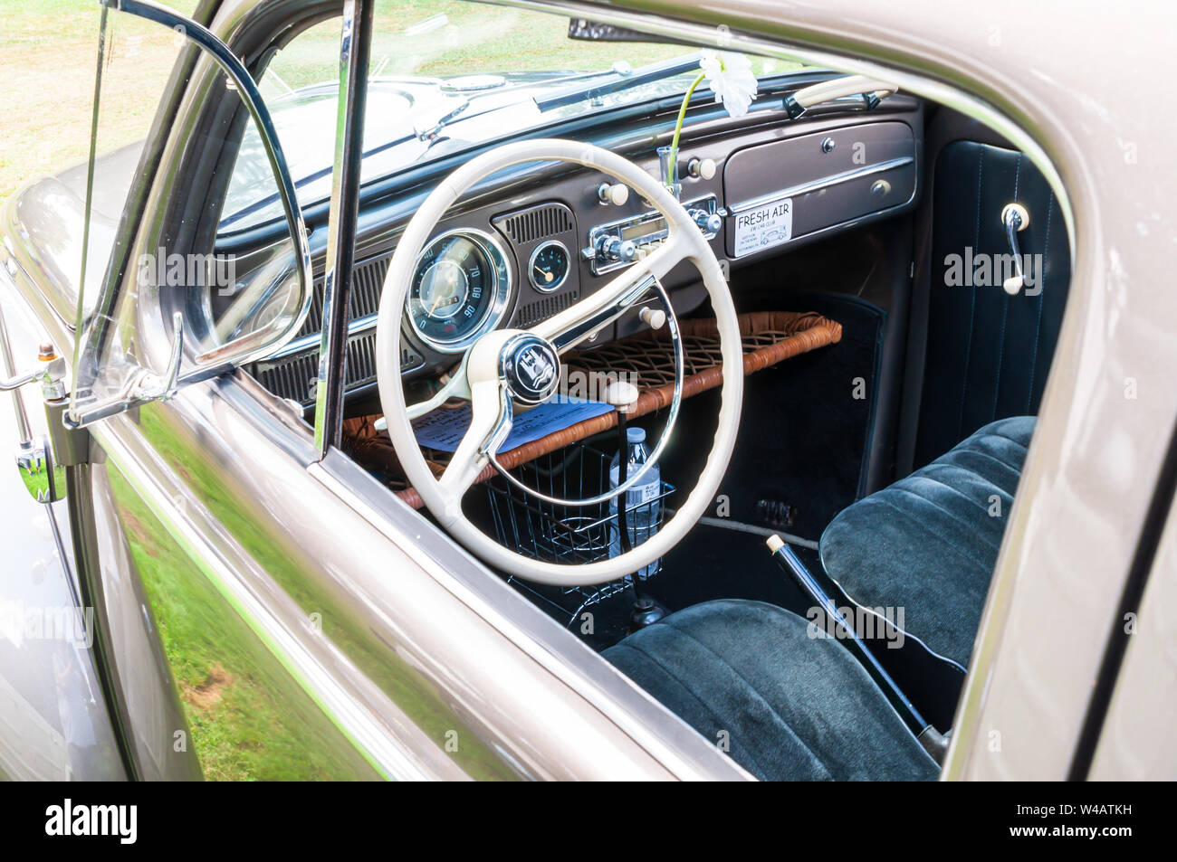 Interior Volkswagen Beetle Stock Photos Interior