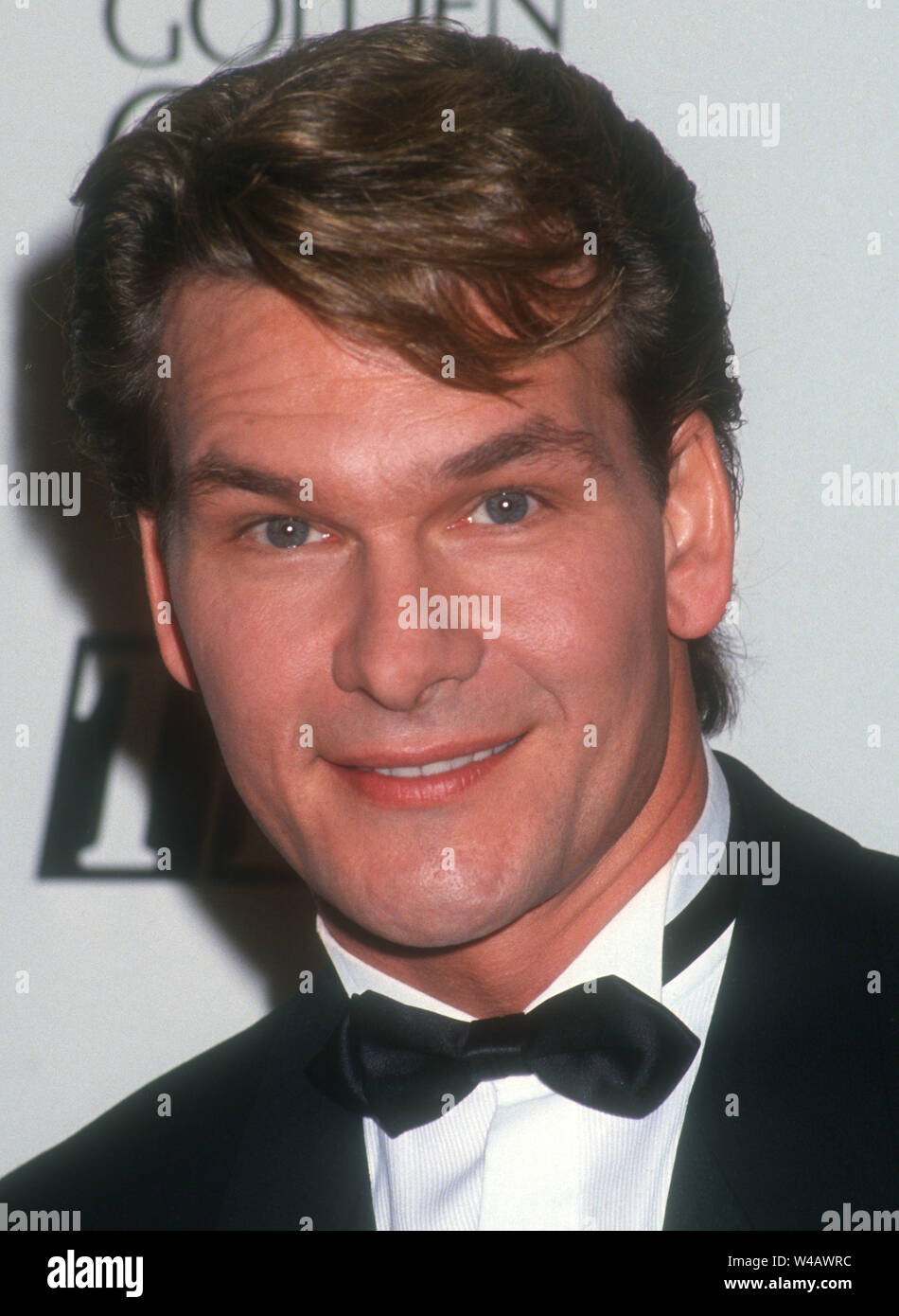 Patrick Swayze 1992 Photo By Michael Ferguson/CelebrityArchaeology.com  http://CelebrityArchaeology.com Stock Photo