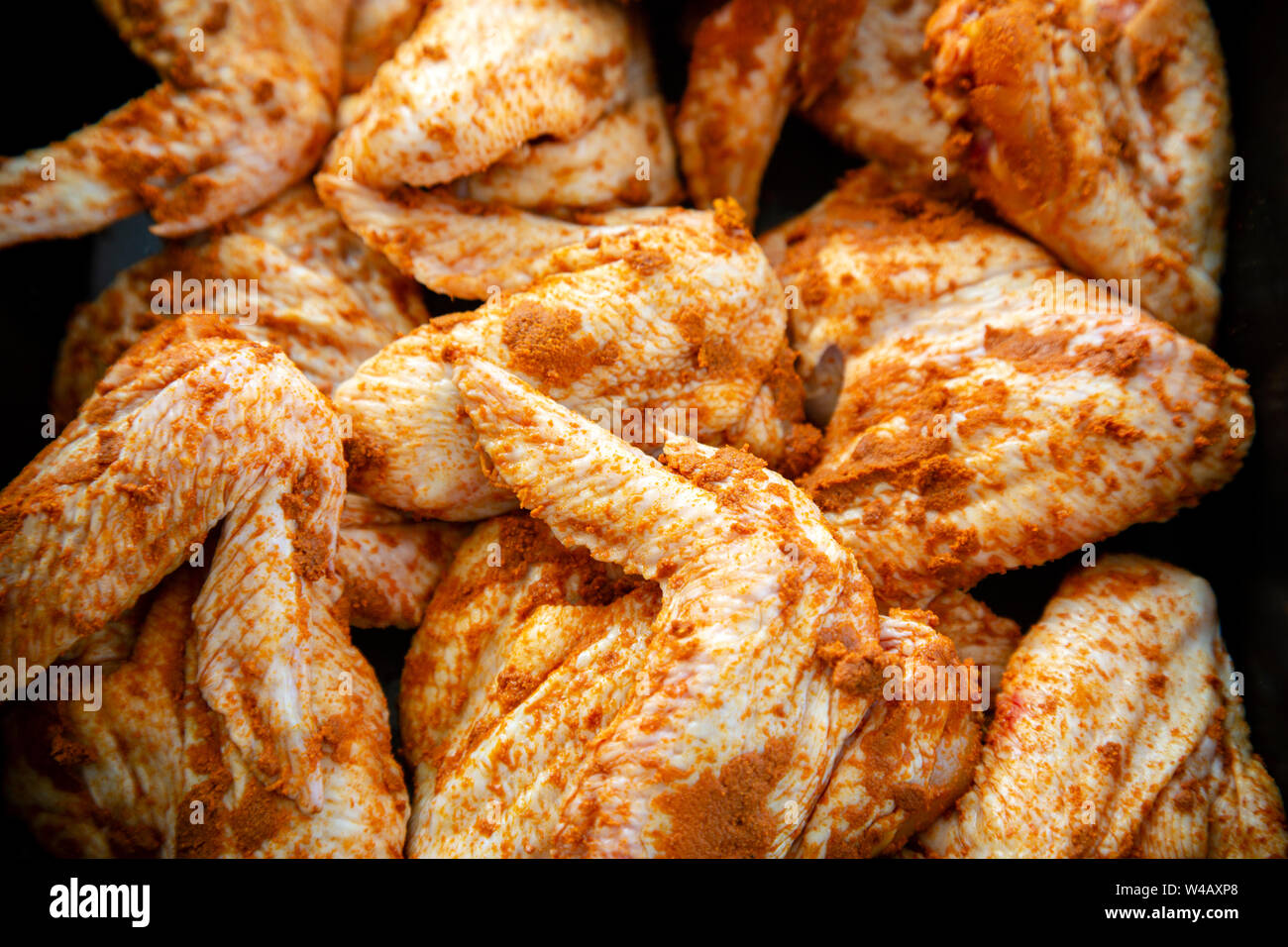 Dry rub chicken wings hires stock photography and images Alamy