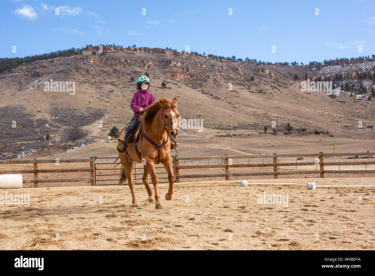 Teen Horse Riding Hi-res Stock Photography And Images - Alamy