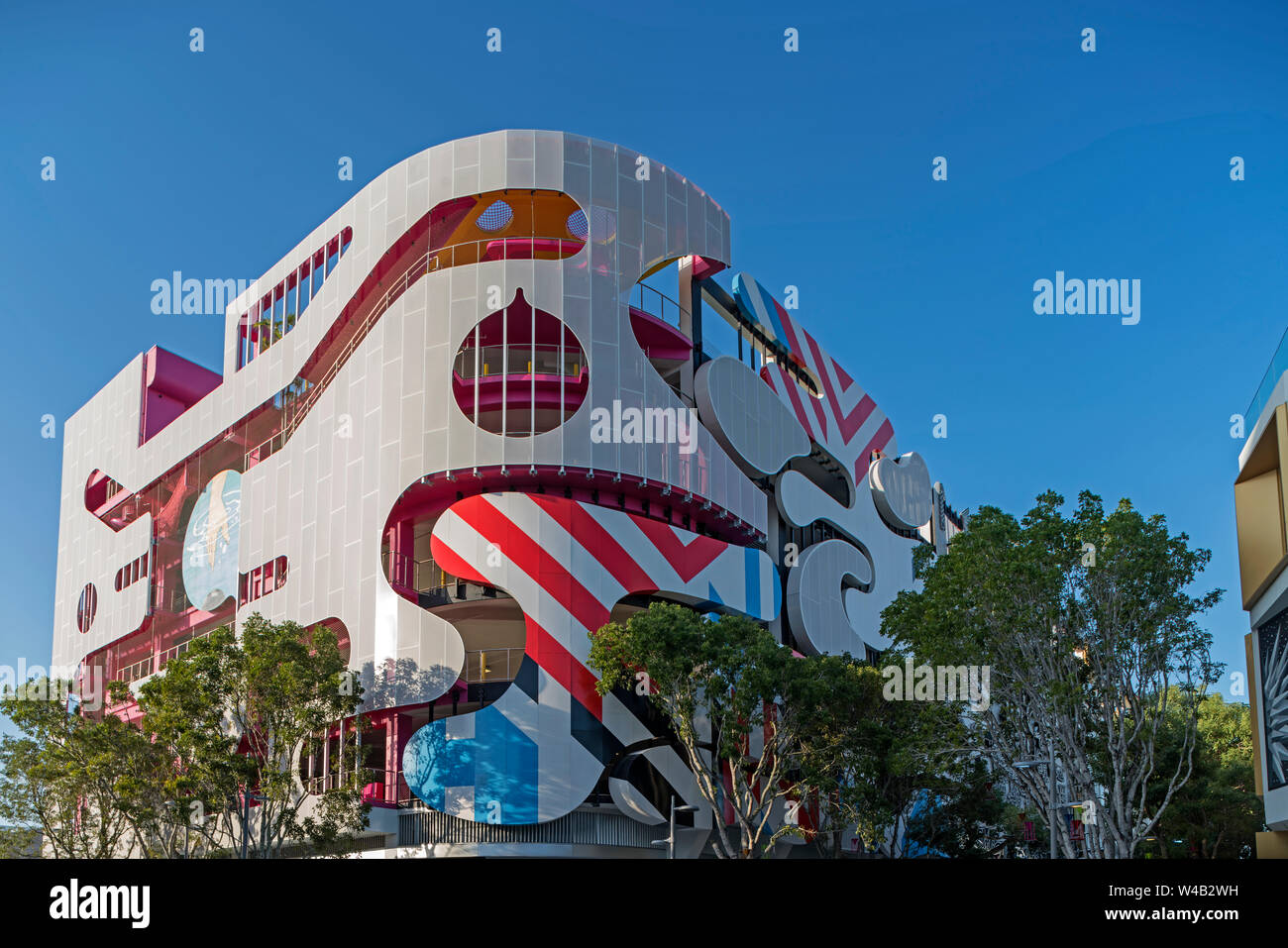 ANT FARM MUSEUM PARKING GARAGE WORKAC 2018 MIAMI DESIGN DISTRICT DOWNTOWN MIAMI FLORIDA USA 