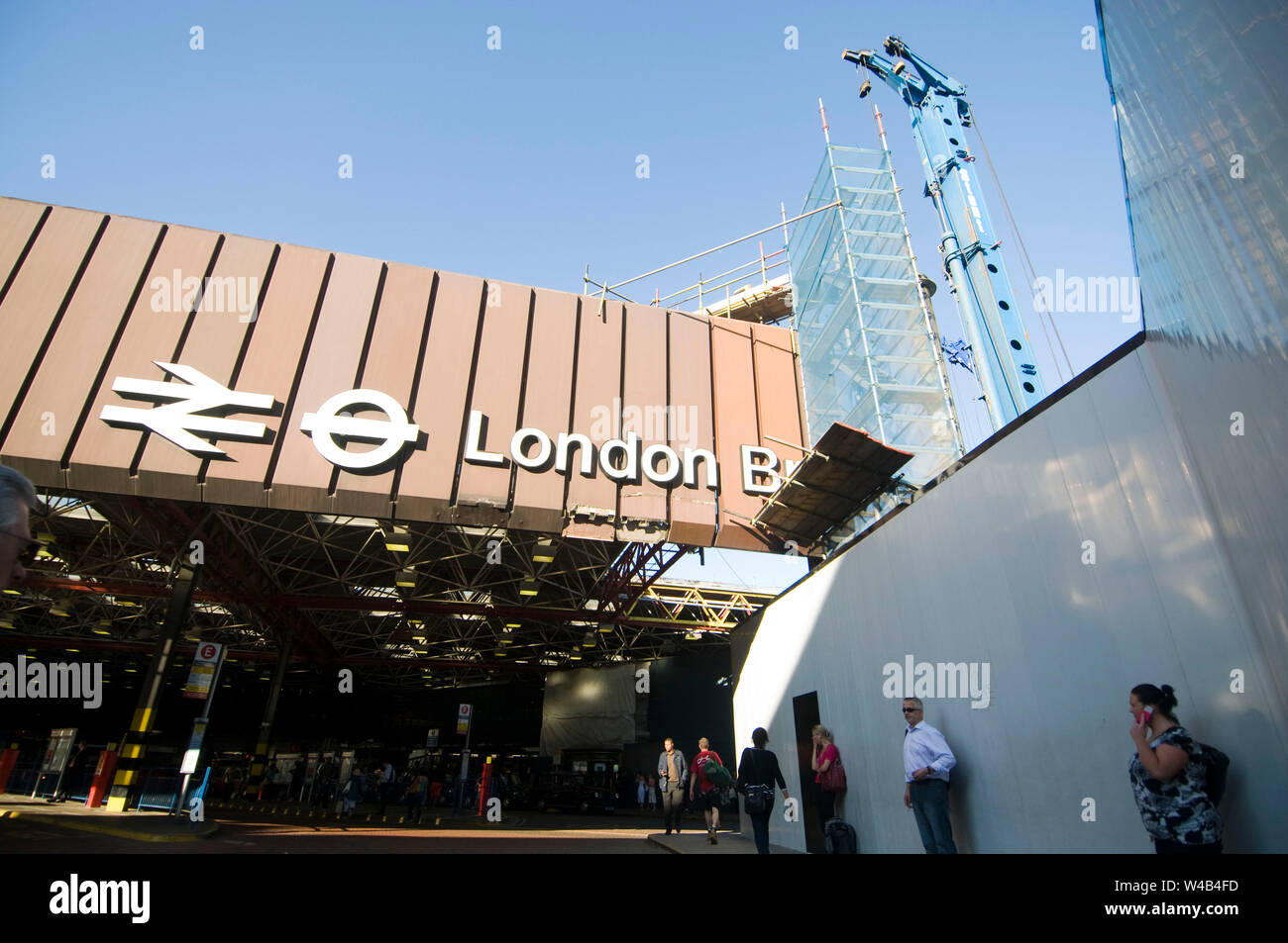 London Bridge station August 2009 Stock Photo