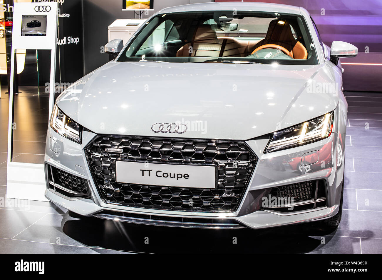 Brussels Belgium Jan 2019 Audi Tt Coupe Brussels Motor Show