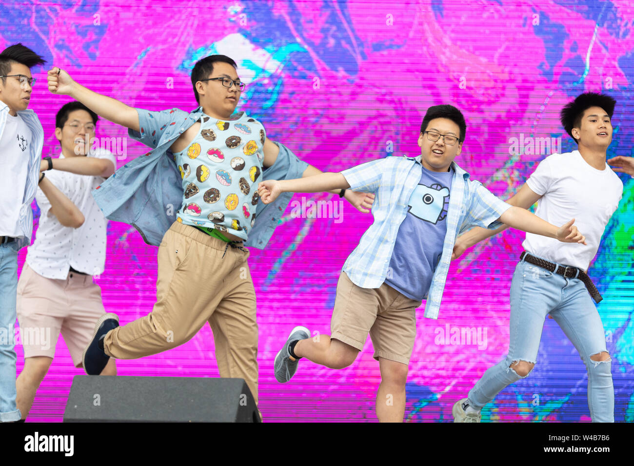 Asian Oil Dancing