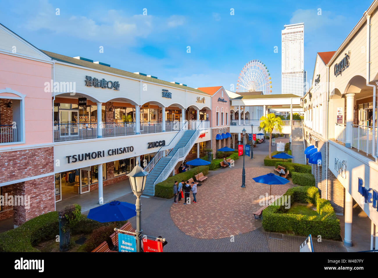 Osaka Japan October 29 2018 Rinku Premium Outlets Located Across osaka-japan-october-29-2018-rinku-premium-outlets-located-across