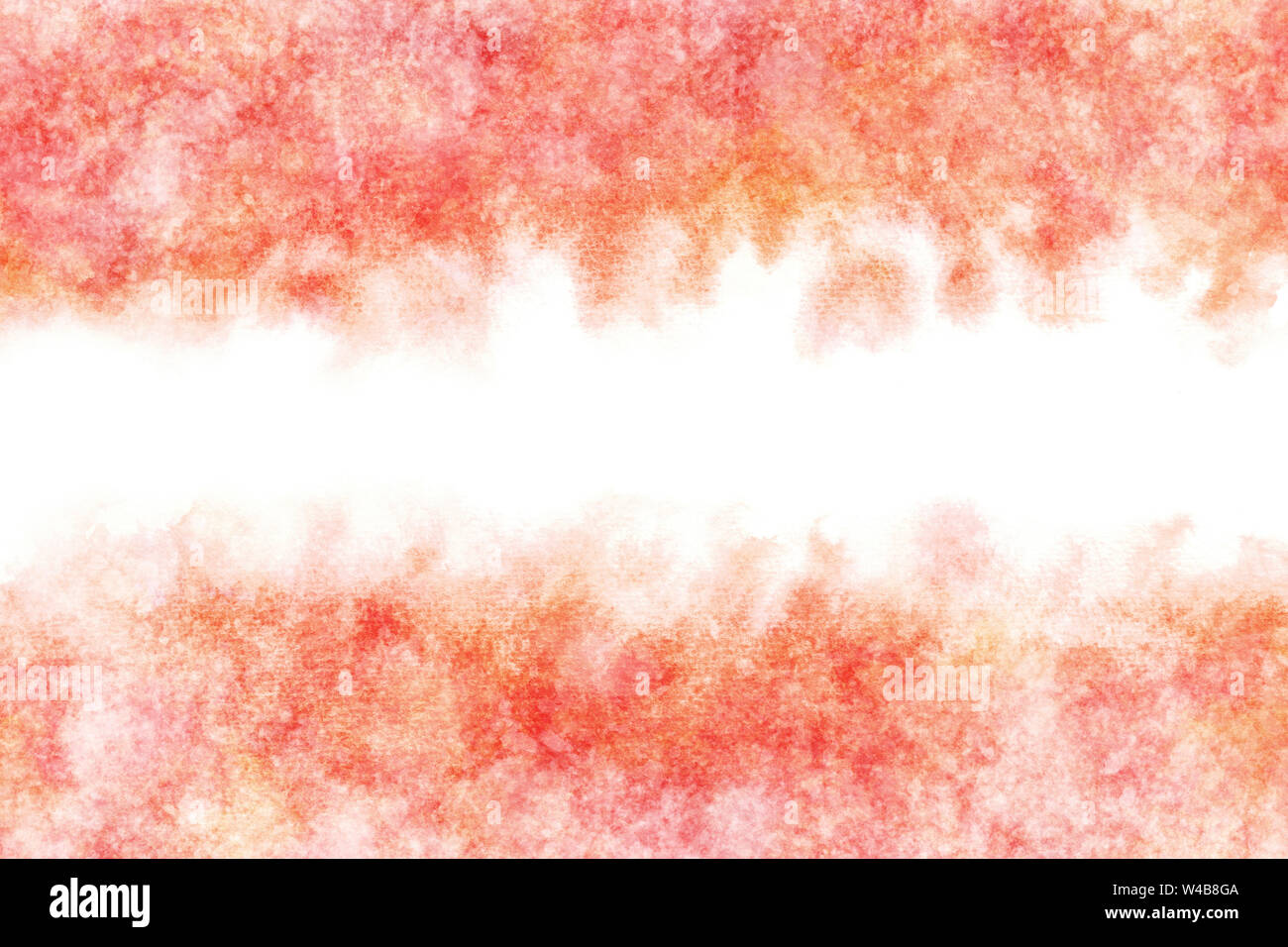 Christmas Red White Watercolor Abstract Or Grunge Vintage Hand