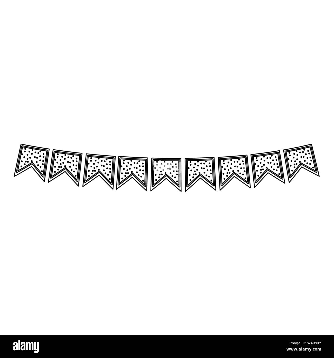 Welcome garlands Cut Out Stock Images & Pictures - Alamy