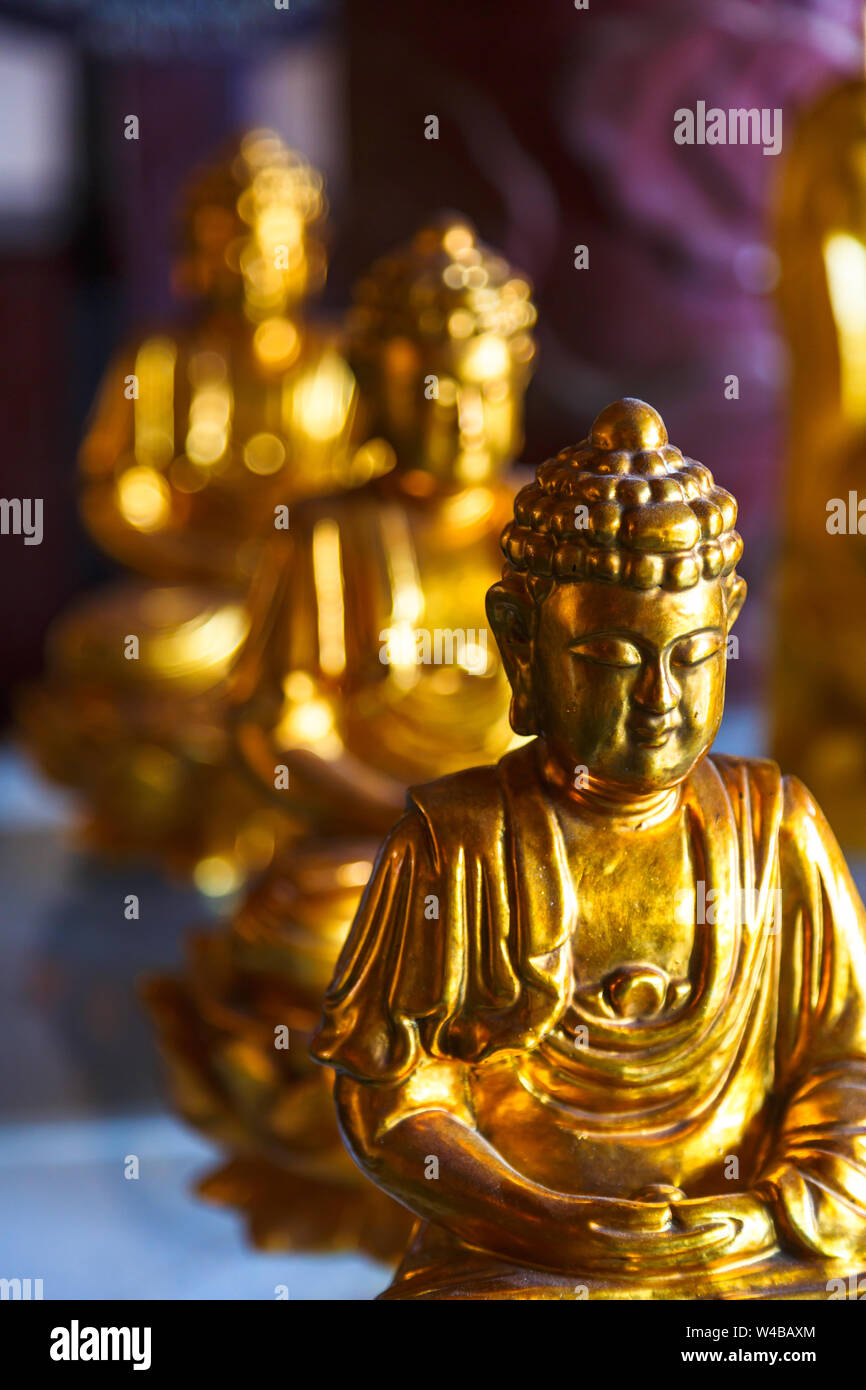 Seated Buddha in Vietnam Stock Photo Alamy