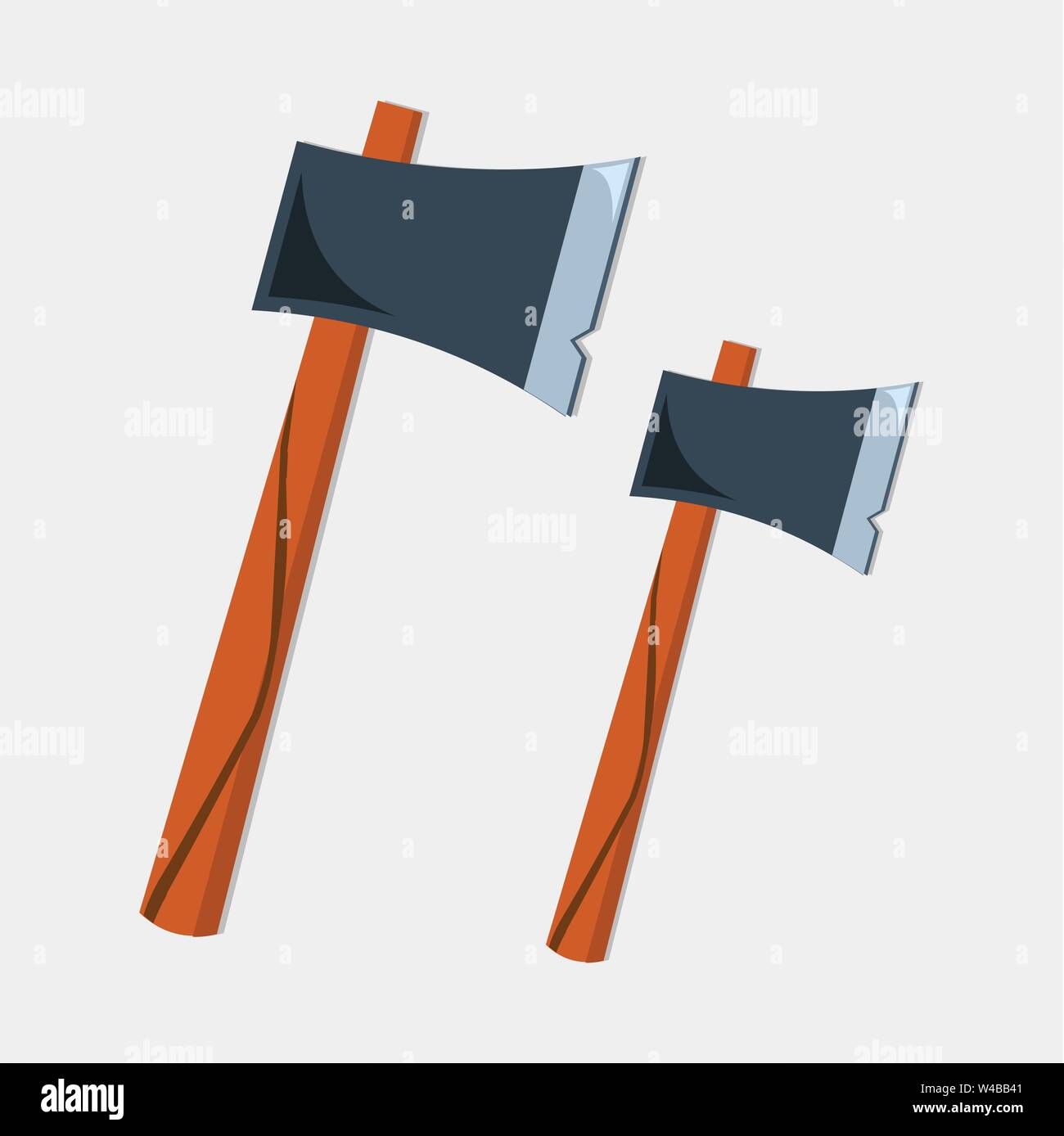 Wooden axe vector illustration Stock Vector Image & Art Alamy