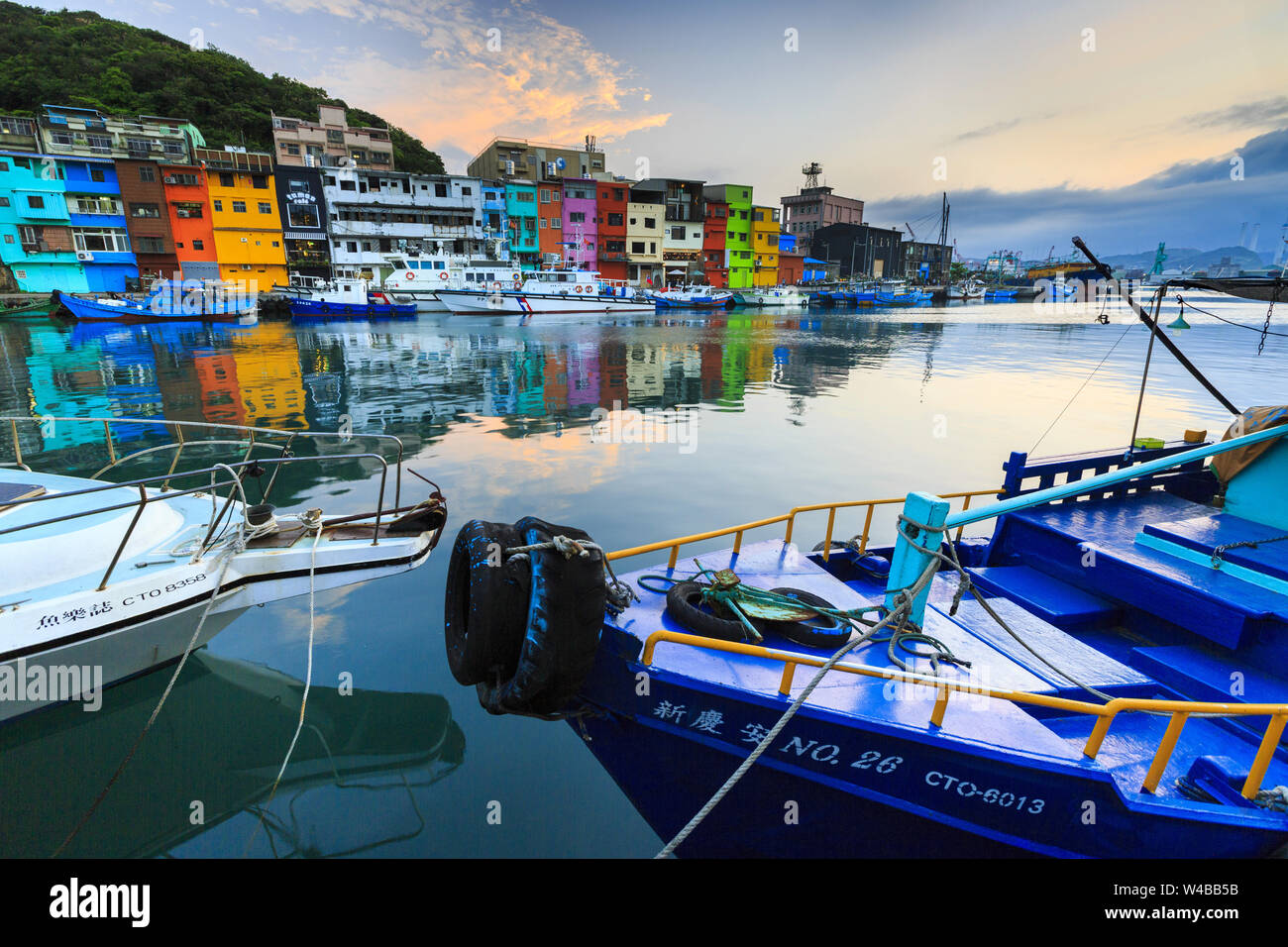 Zhengbin port color houses hires stock photography and images Alamy