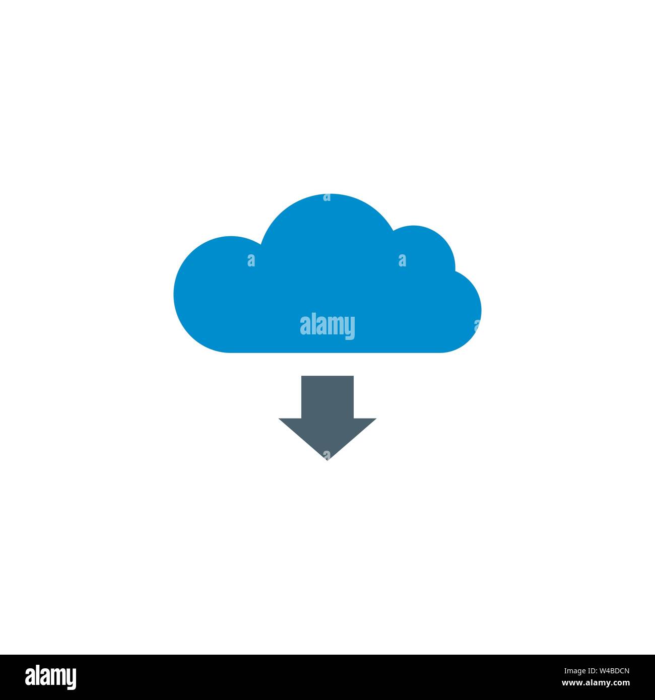 Cloud Storage related vector glyph icon Stock Vector Image & Art - Alamy