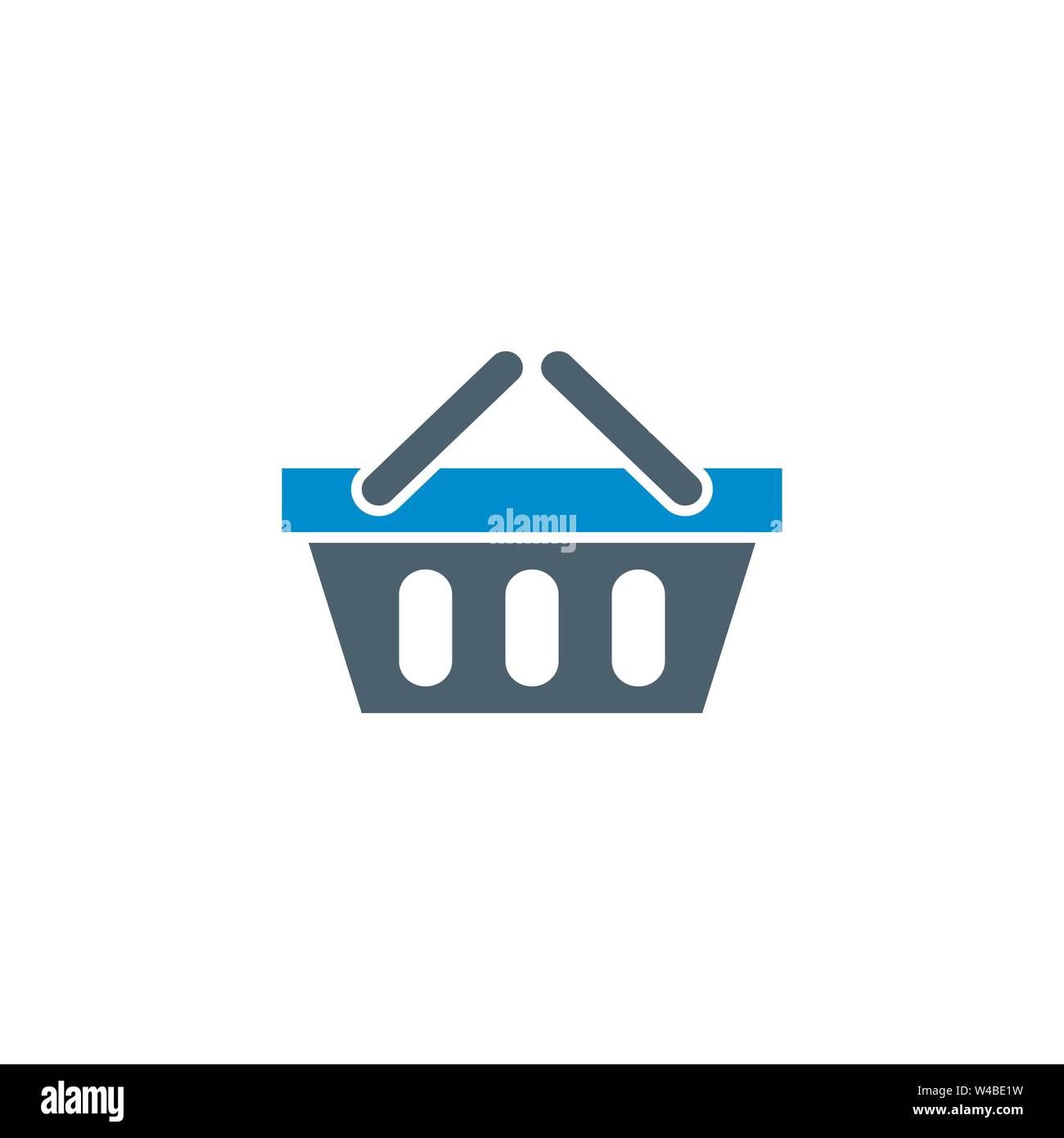 Shopping Basket related vector glyph icon Stock Vector Image & Art - Alamy