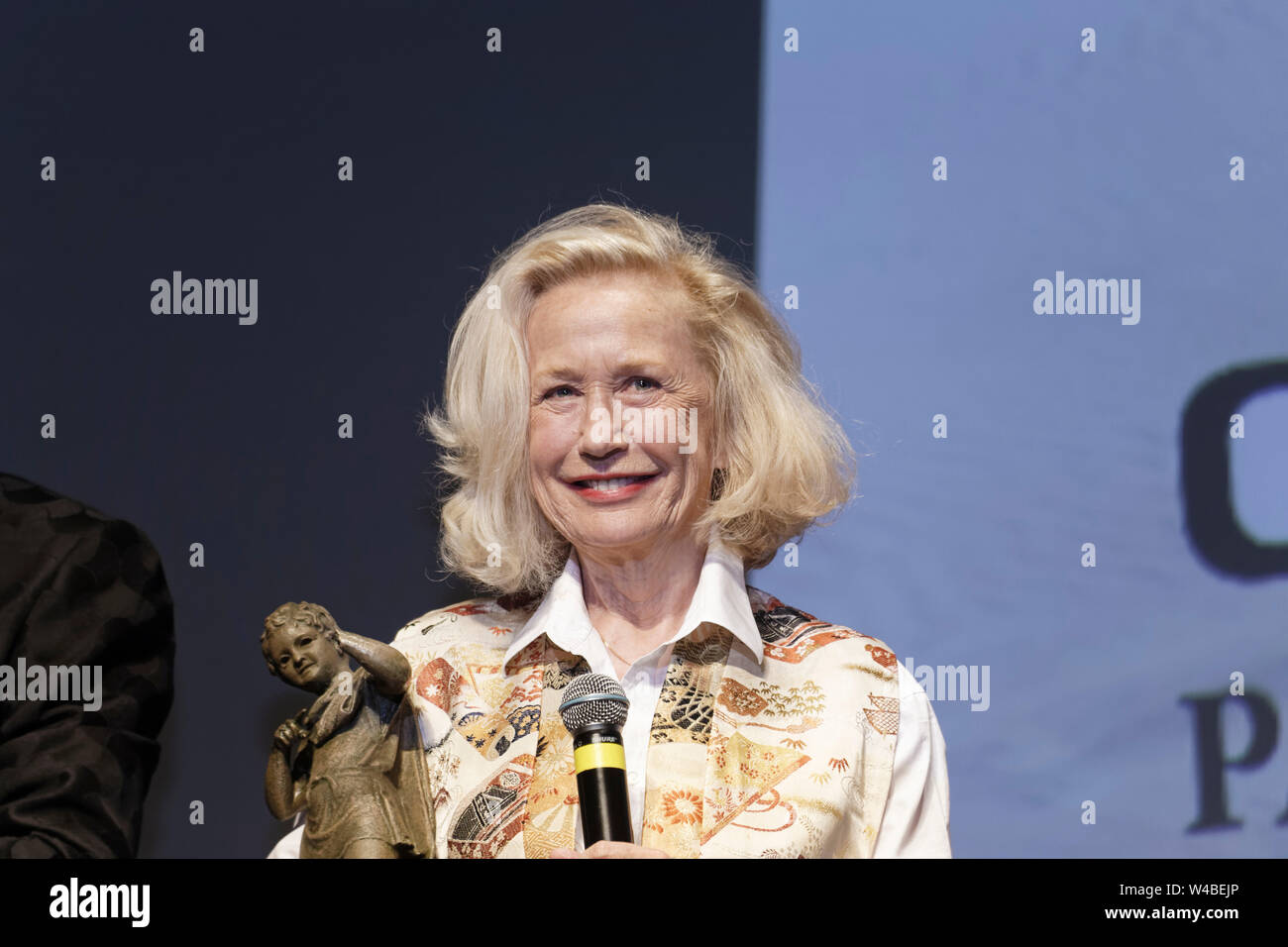 Cap of Agde, France. 21th June, 2019. Day 4 - Brigitte Fossey - The Herault of Cinema and TV, 2019. © Veronique Phitoussi/Alamy Stock Photos Stock Photo