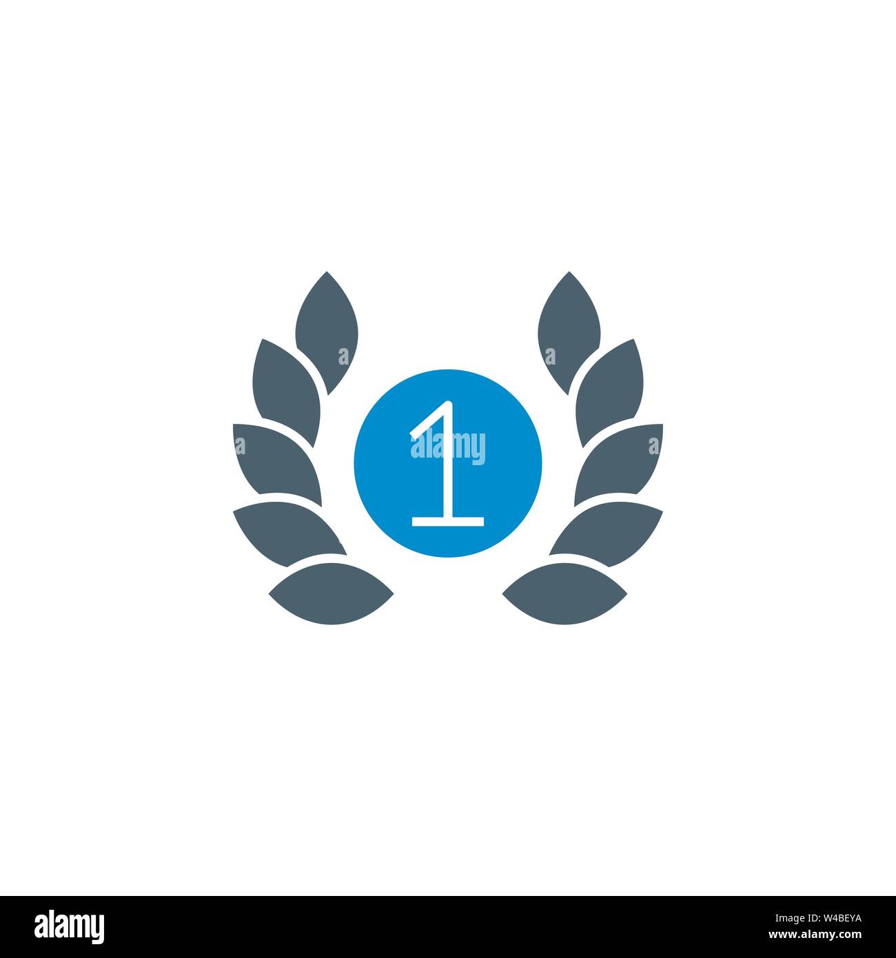 Place award sign winner symbol Stock Vector Images - Alamy