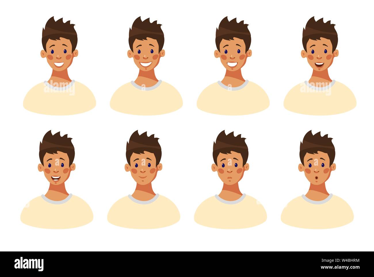 Animated shocked young man emotion – IMG Visuals