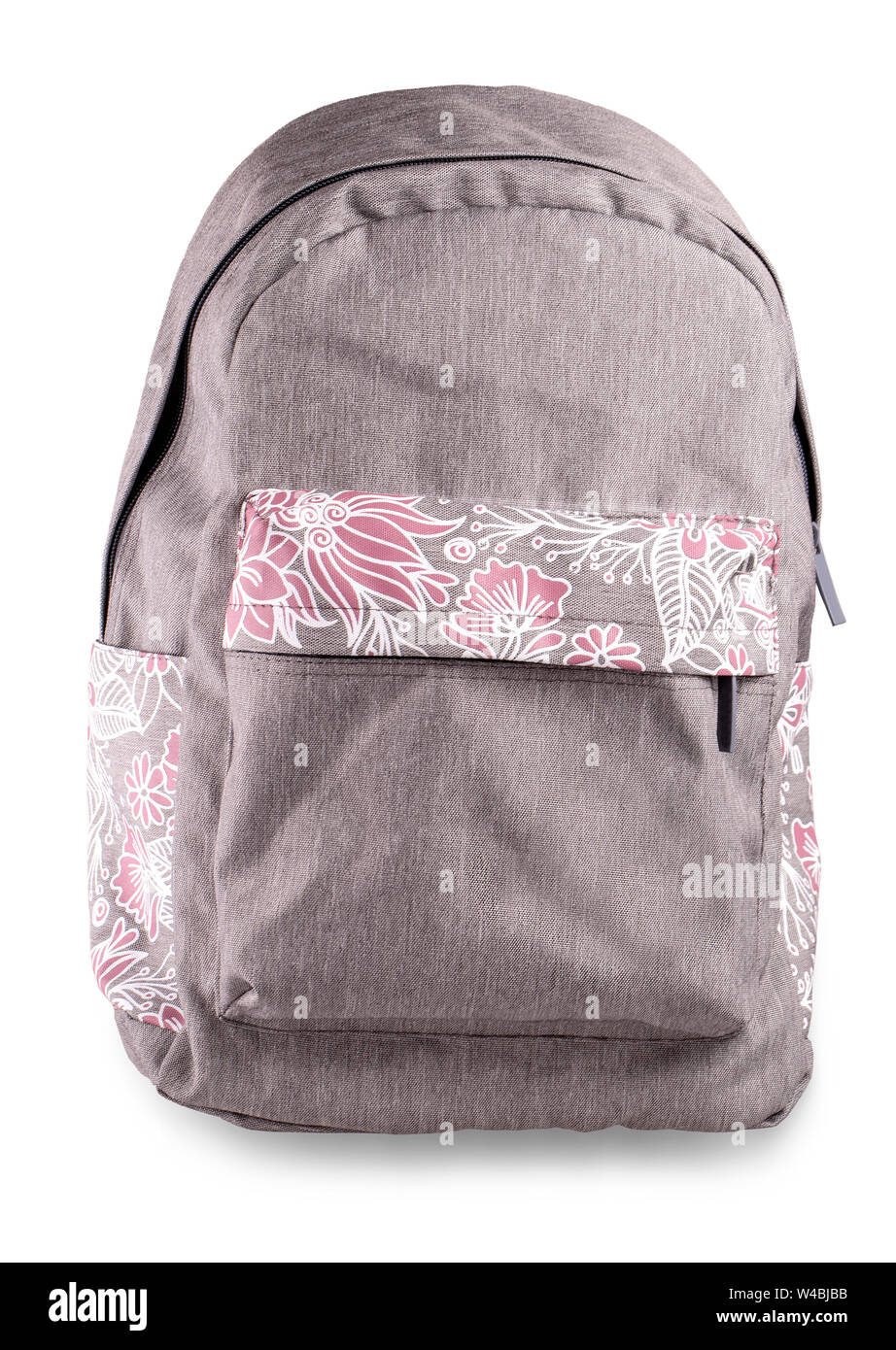 sporty  backpack isolated on white background Stock Photo