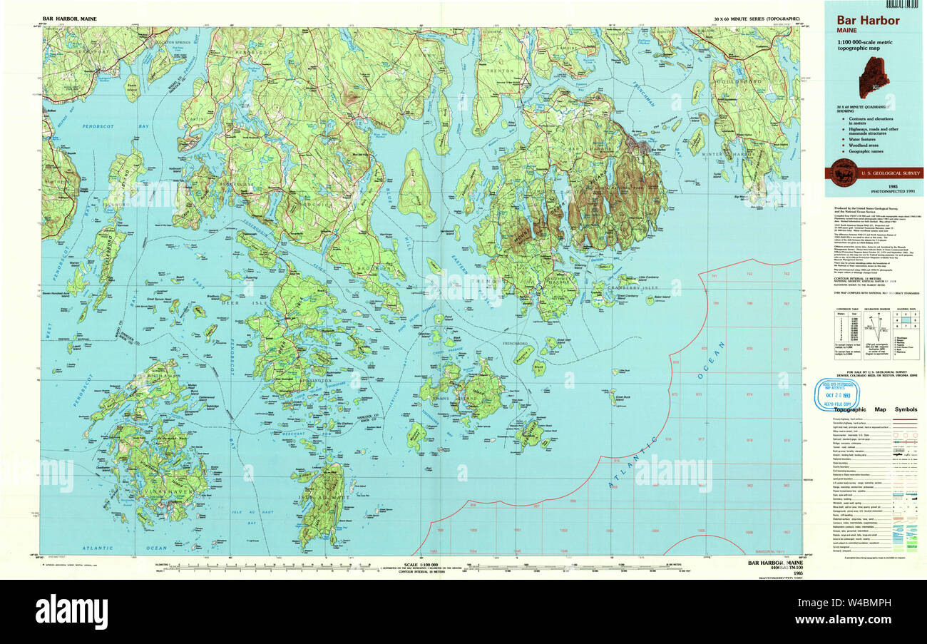 Show Map Of Bar Harbor Maine Outlet Clearance
