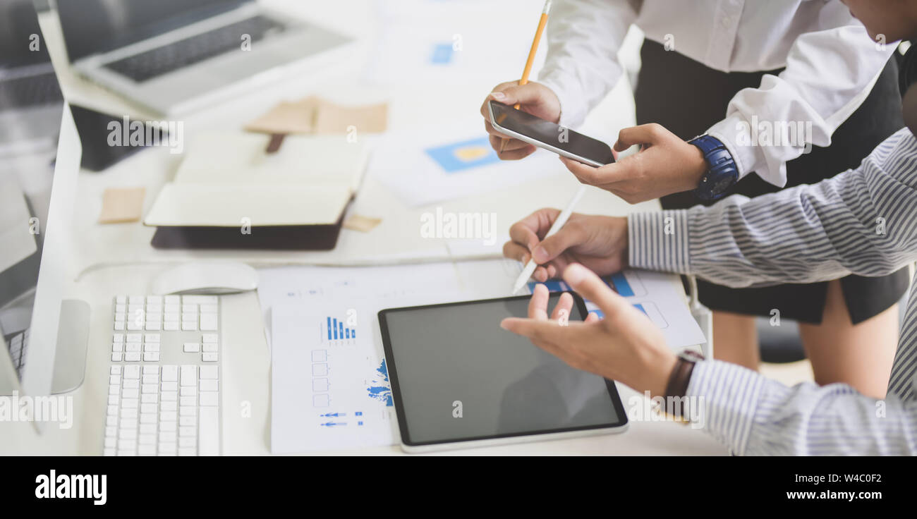 Team of ux ui designer at work Stock Photo - Alamy
