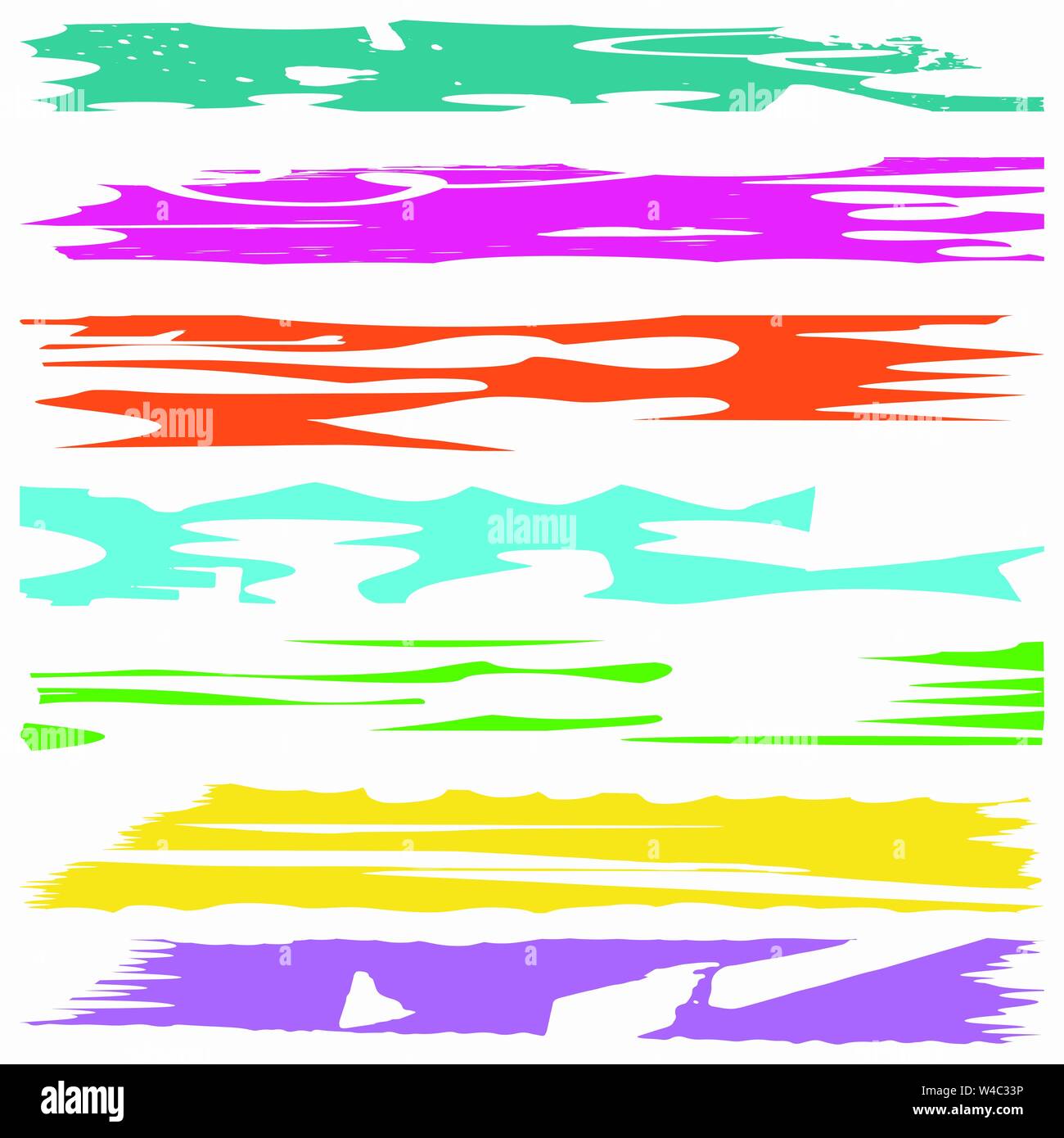 Colored ink spots Graffiti collection Stock Vector Image & Art Alamy