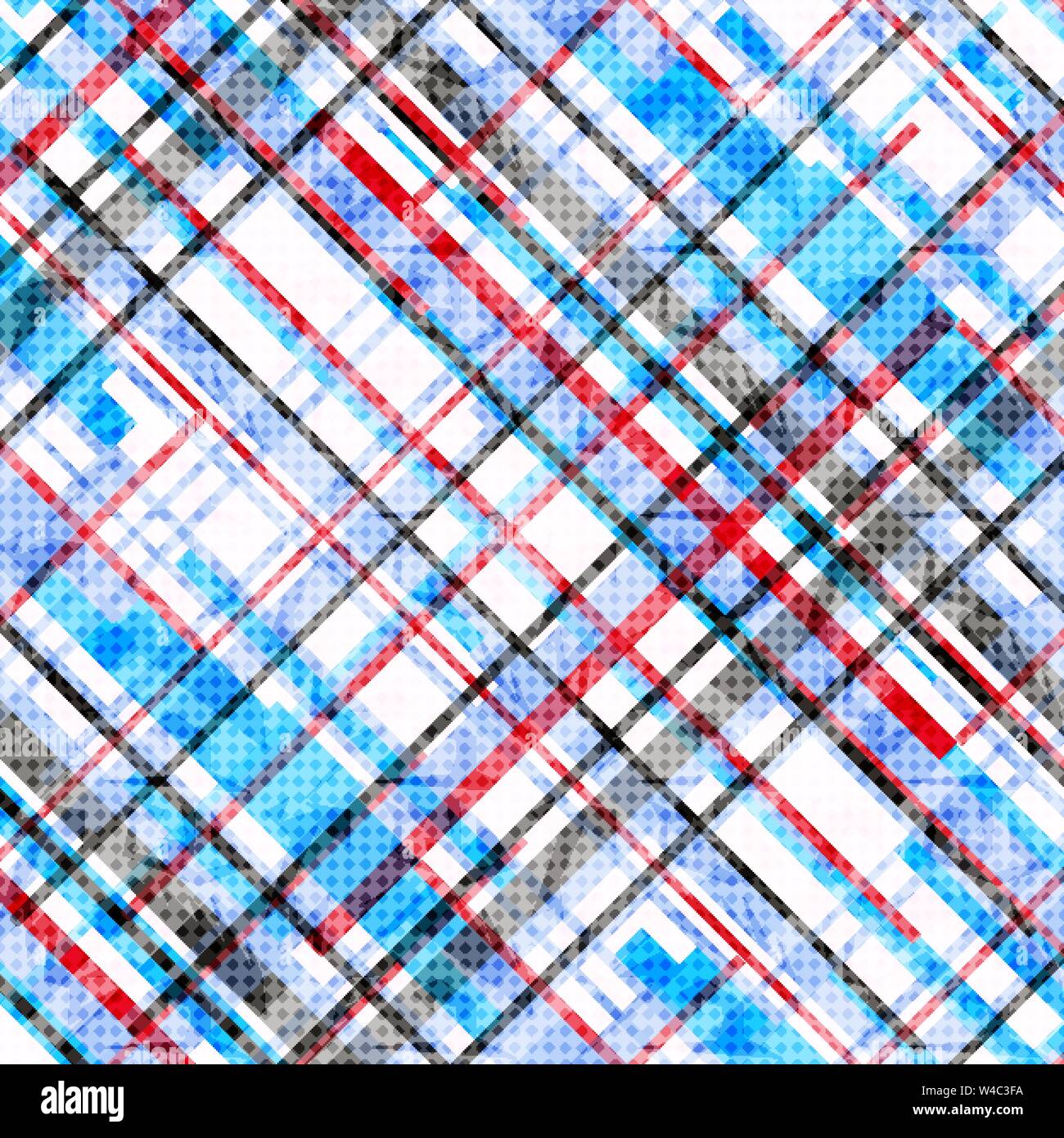 blue red and black lines on a white background vector illustration