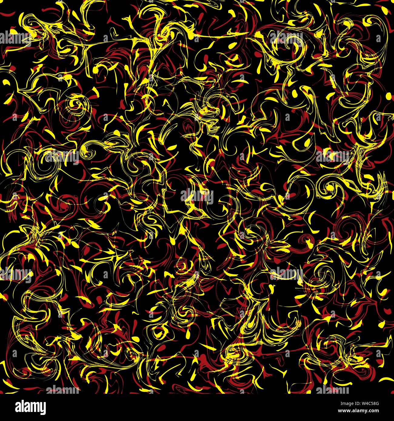 red and yellow lines on a black background Stock Vector Image & Art - Alamy
