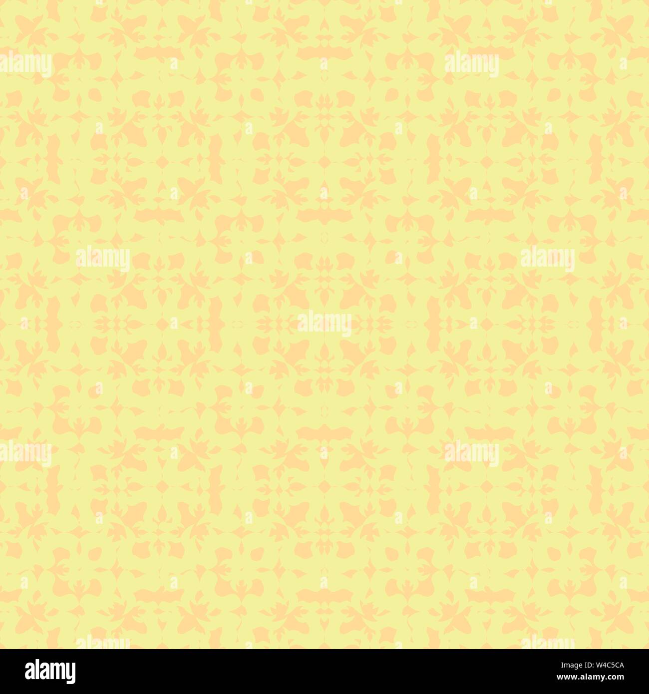 Abstract gentle seamless background yellow for web site Stock Vector