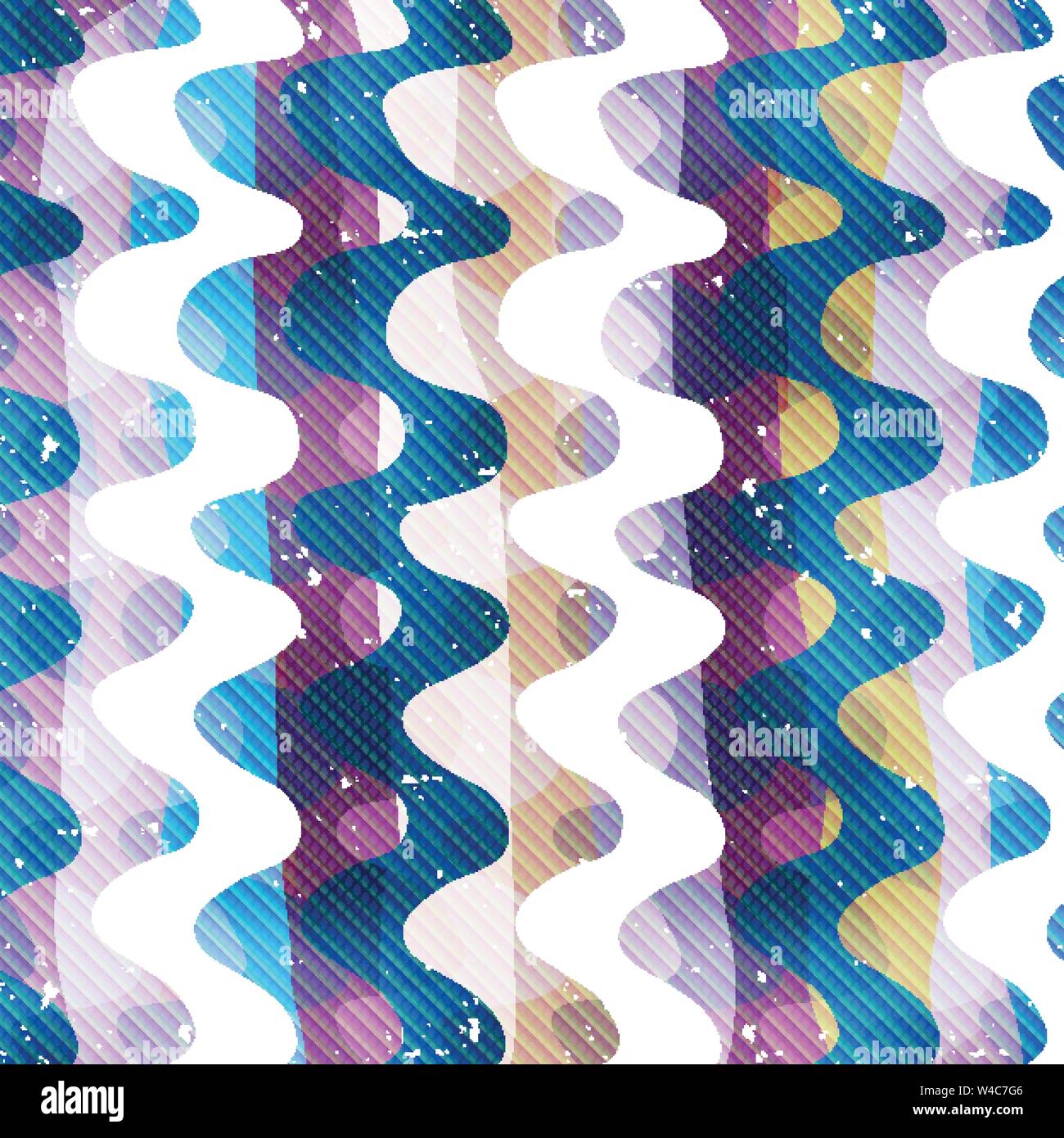 colored lines Graffiti pattern on a black background vector illustration Stock Vector