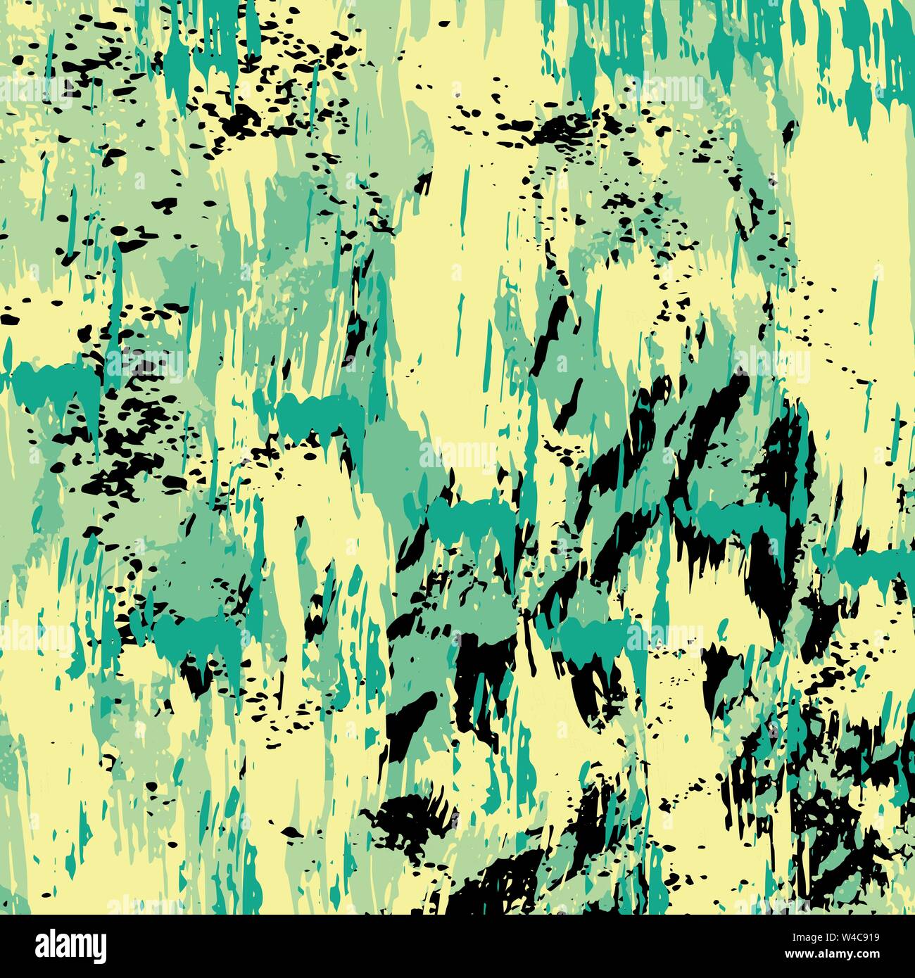 graffiti stains on a black grunge background texture Stock Vector