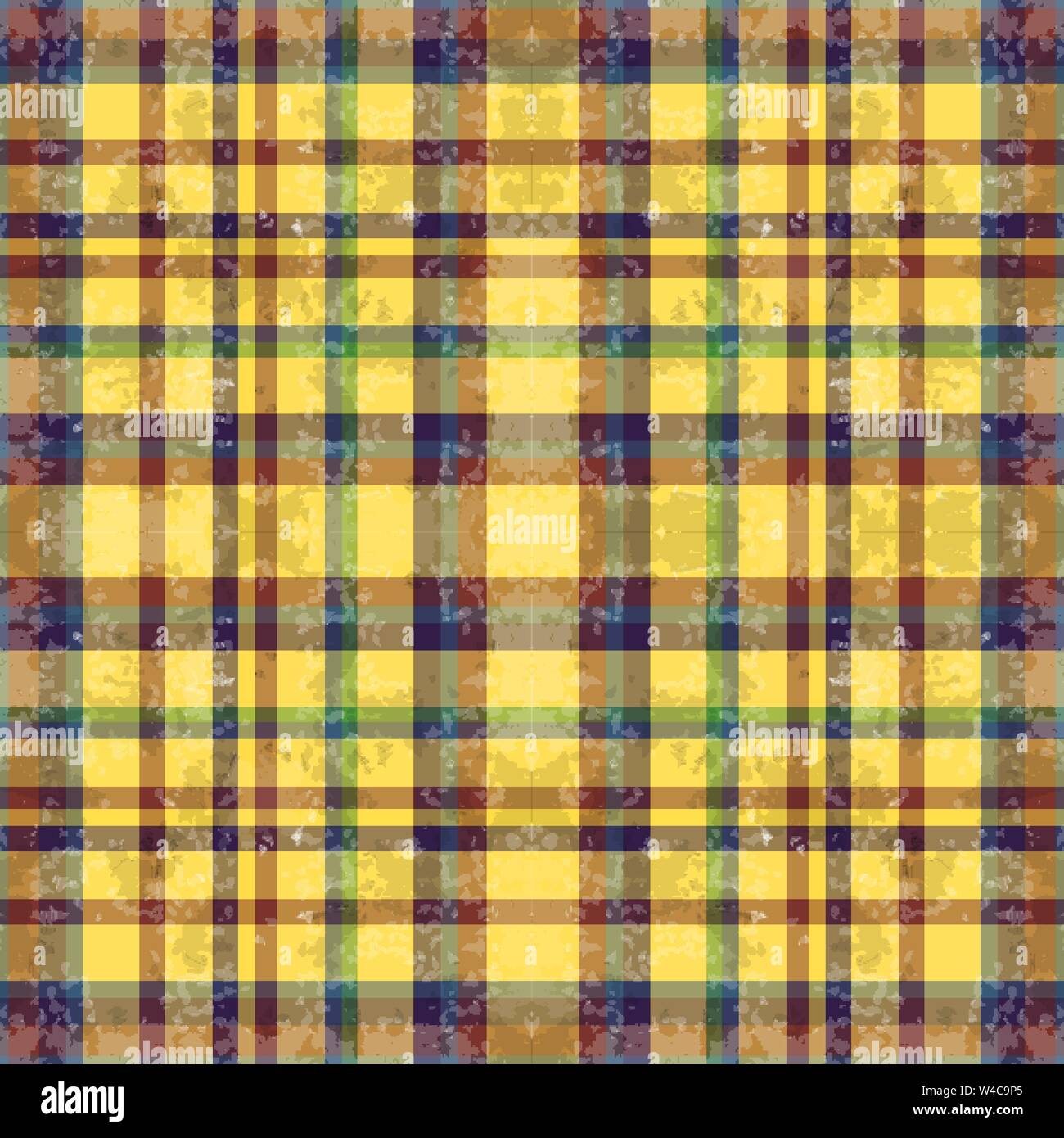 lines on a yellow background grunge effect beautiful background Stock Vector