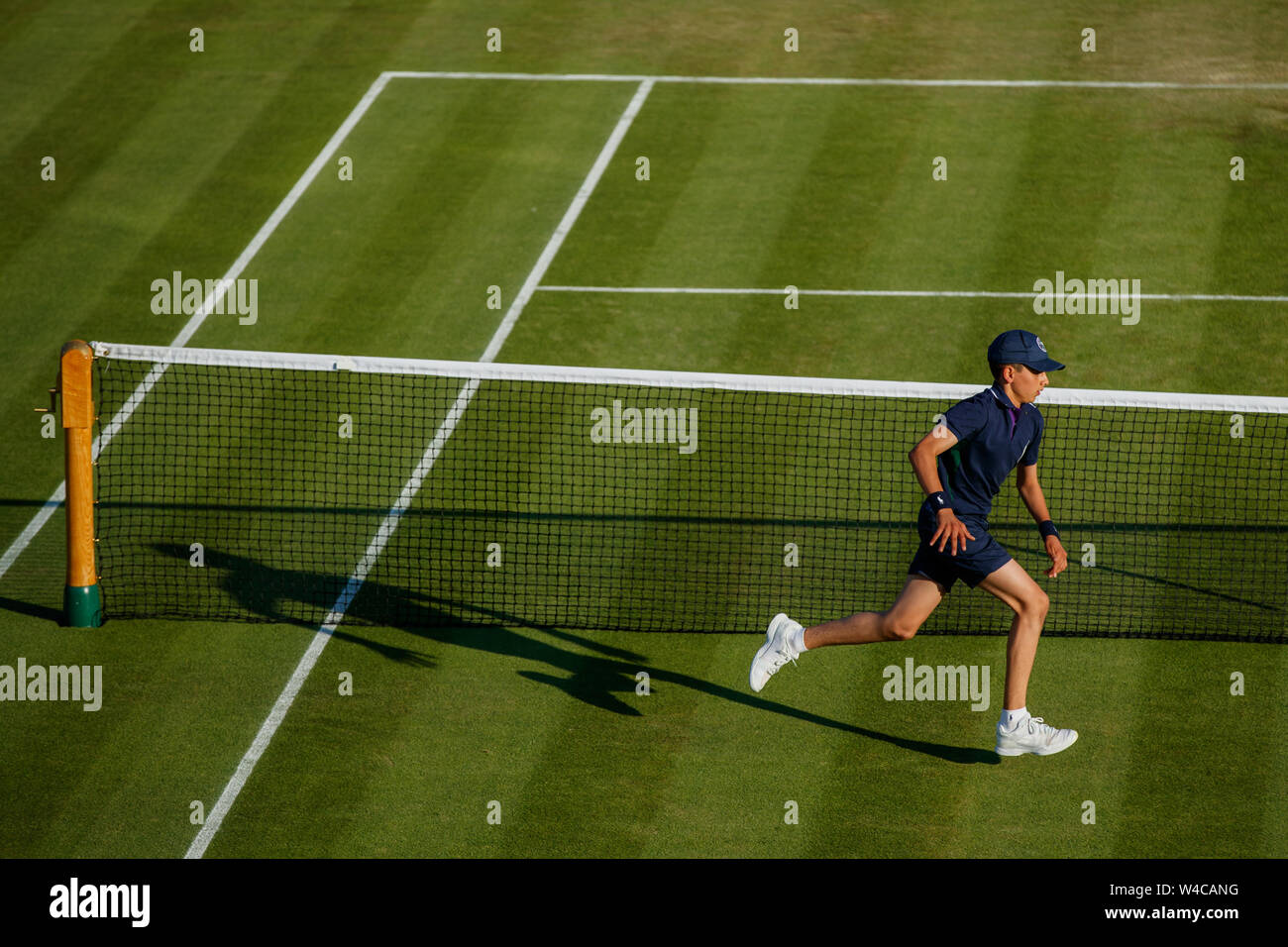 Ball boys at the Wimbledon Championships 2019 Stock Photo Alamy