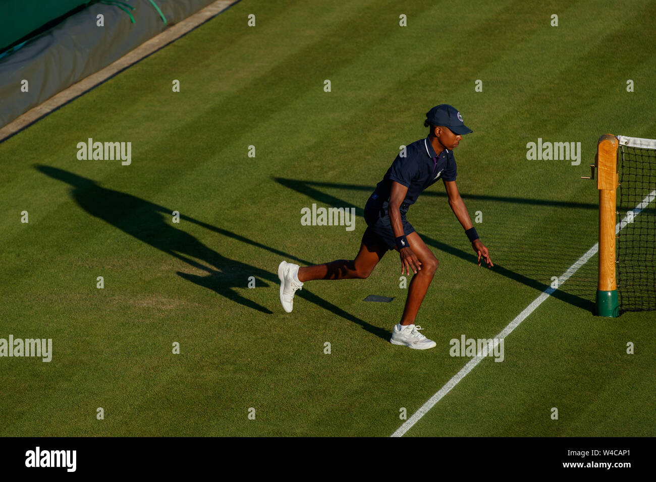 Ball boys at the Wimbledon Championships 2019 Stock Photo Alamy