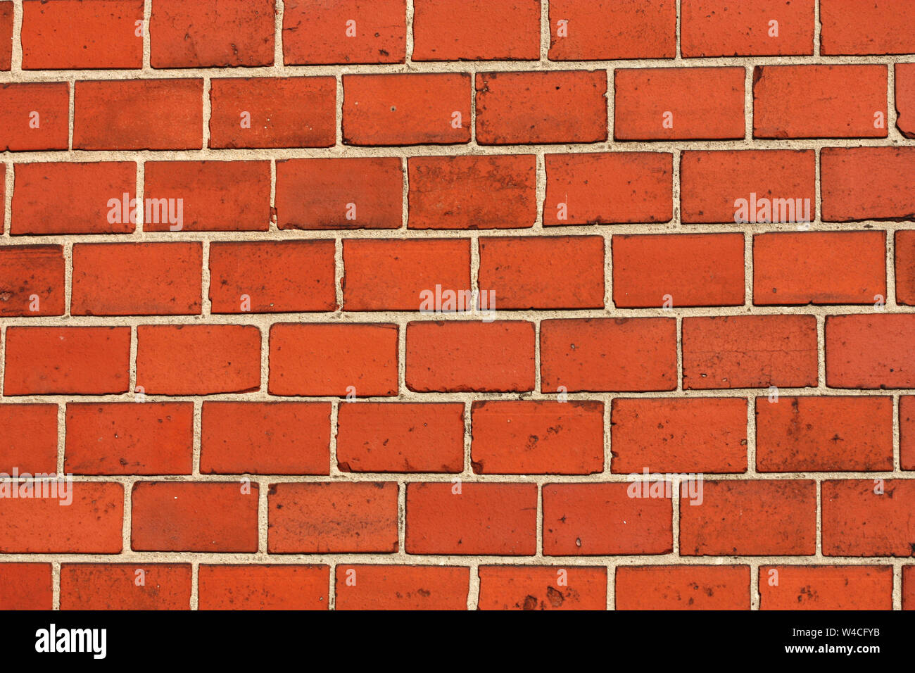 Red brick wall background Stock Photo