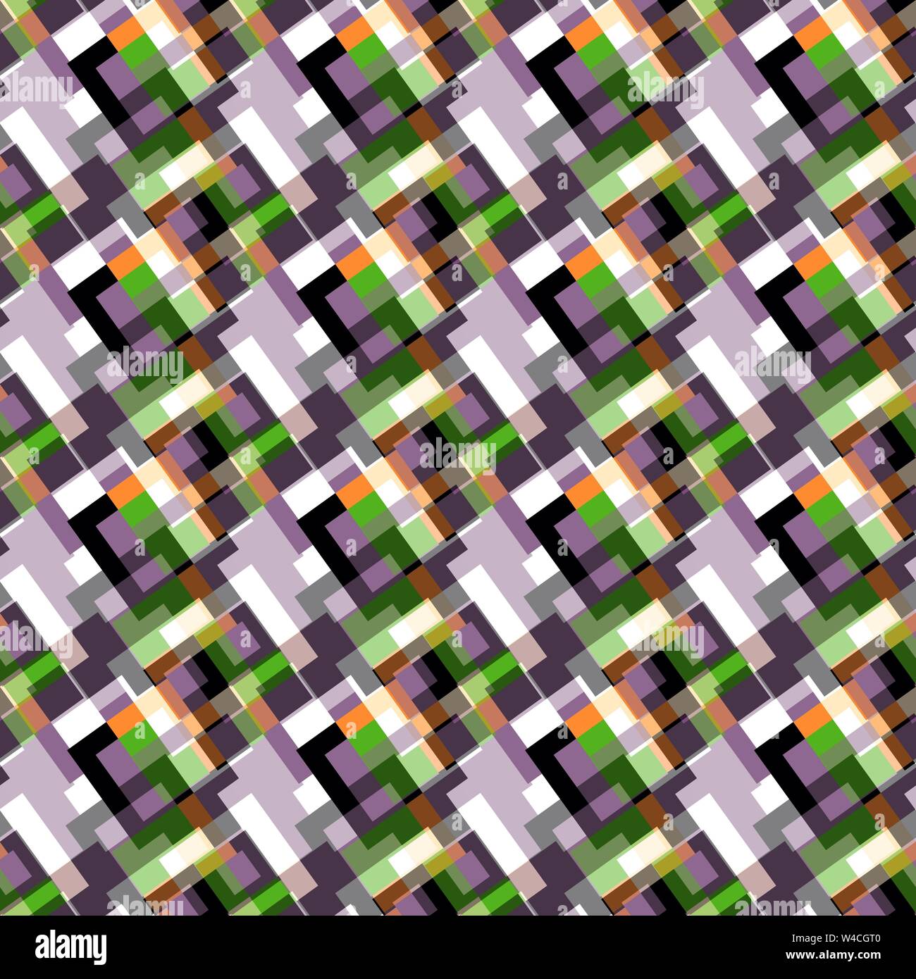 polygons colored geometric seamless pattern vector illustration Stock Vector