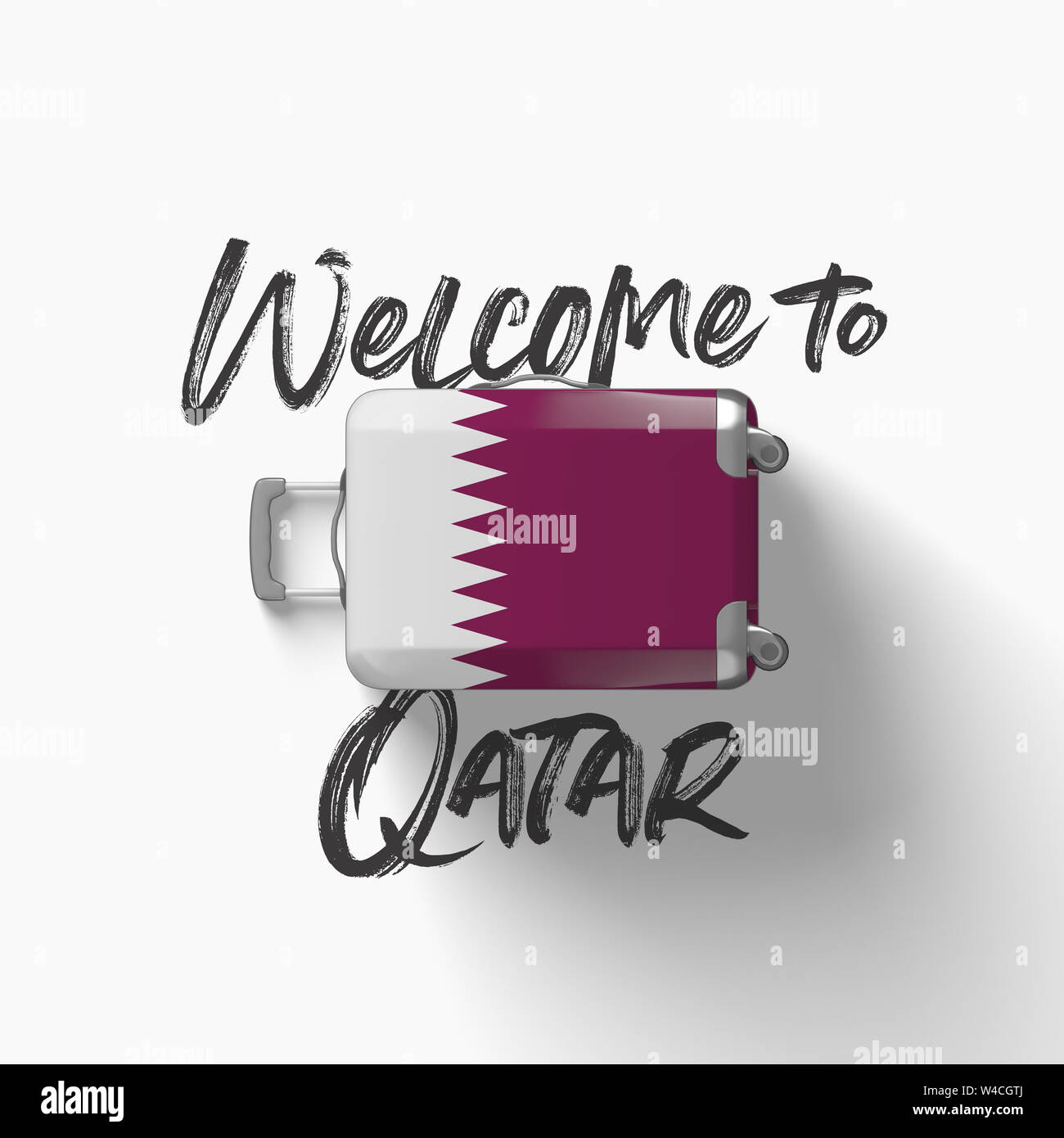 Explore qatar sign text hi-res stock photography and images - Alamy