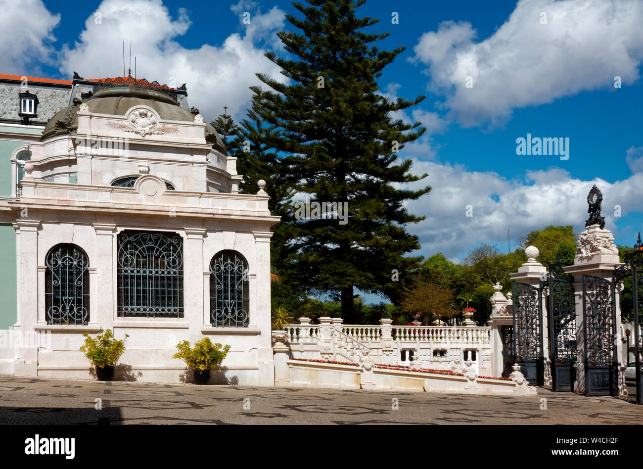 Pestana Palace Hotel, entrance, 19th century restored palace, 5 star
