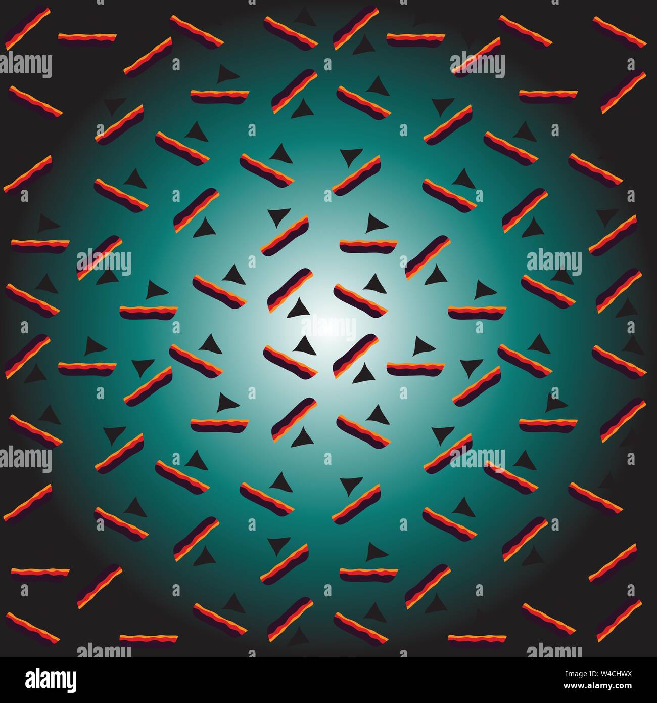Boat background pattern Stock Vector
