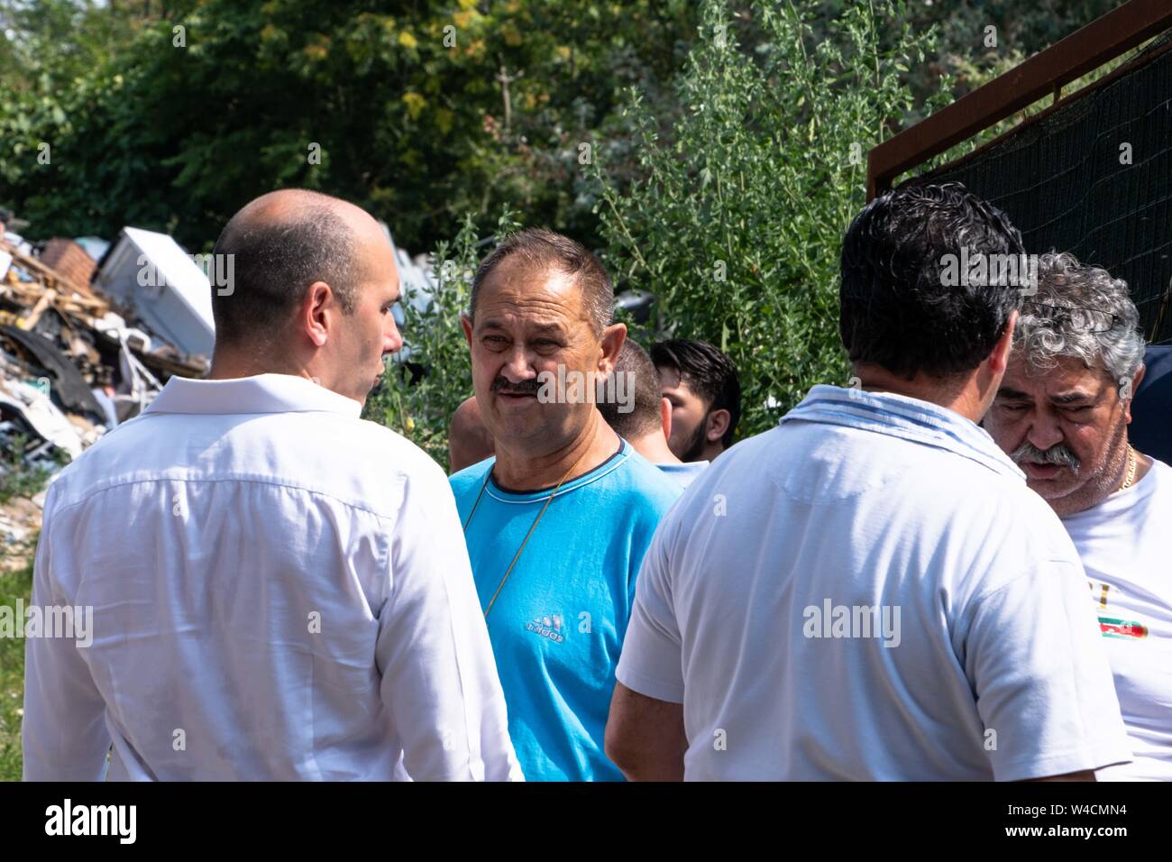 Inspection of the Hon. Alessandro Morelli, leader in the Municipality