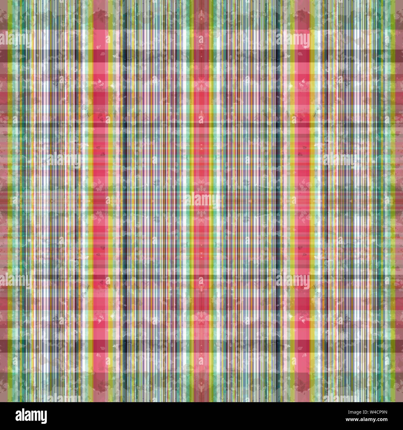 bright colored lines grunge effect geometric background vector illustration Stock Vector
